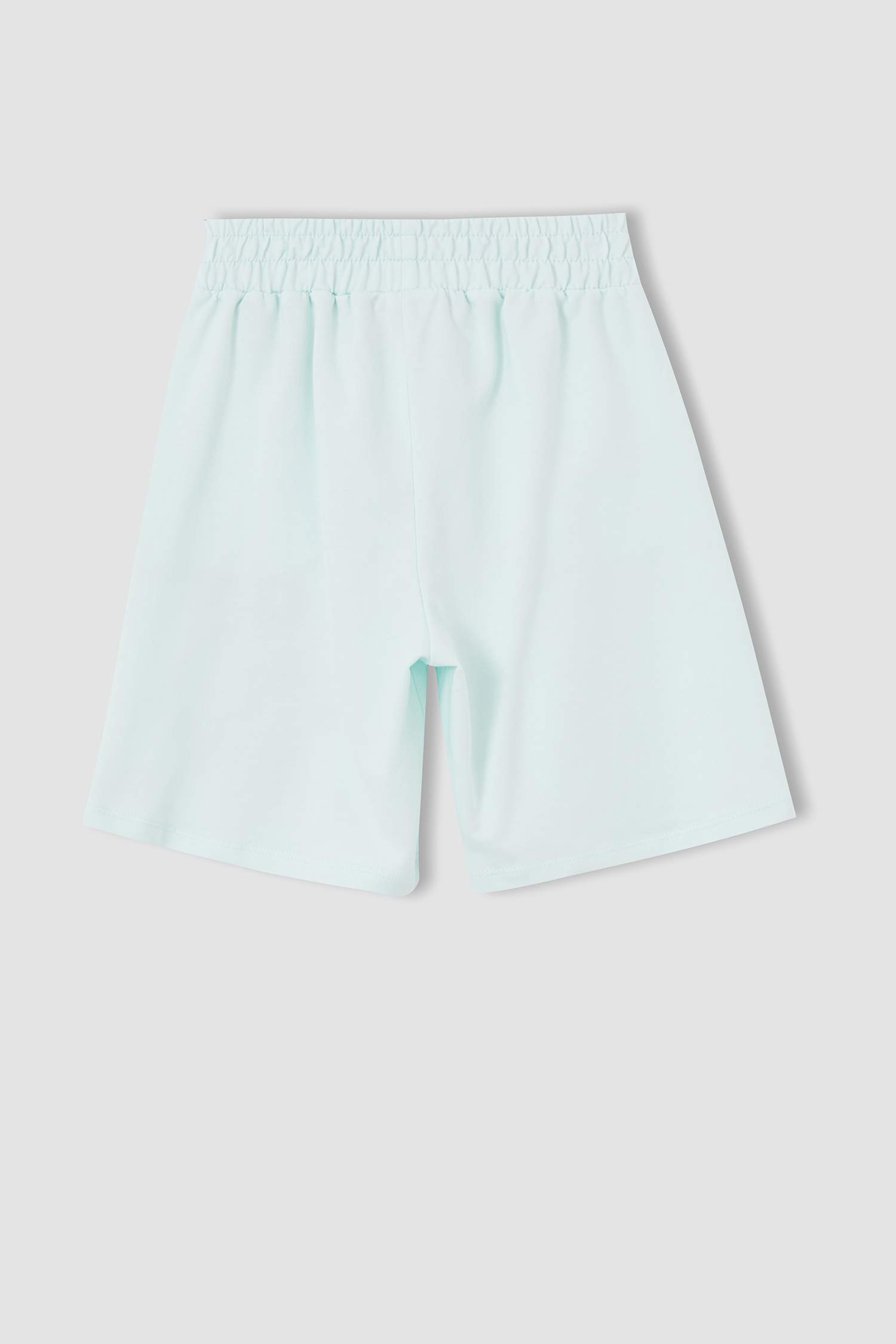Kız Çocuk PowerPuff Lisanslı Kısa Kollu Crop Tişört Ve Şort Takımı