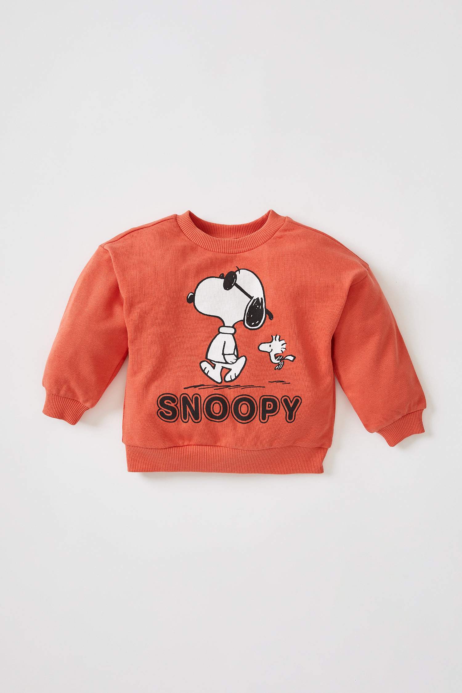 Erkek Bebek Snoopy Lisanslı Regular Fit Sweatshirt