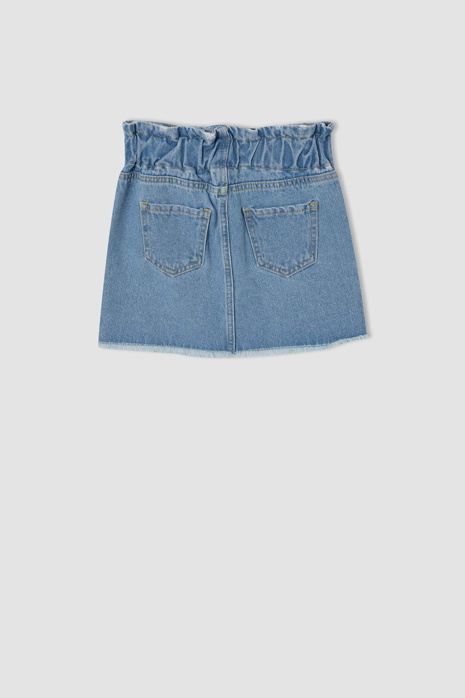 Kız Çocuk Regular Fit Esnek Belli Jean Etek
