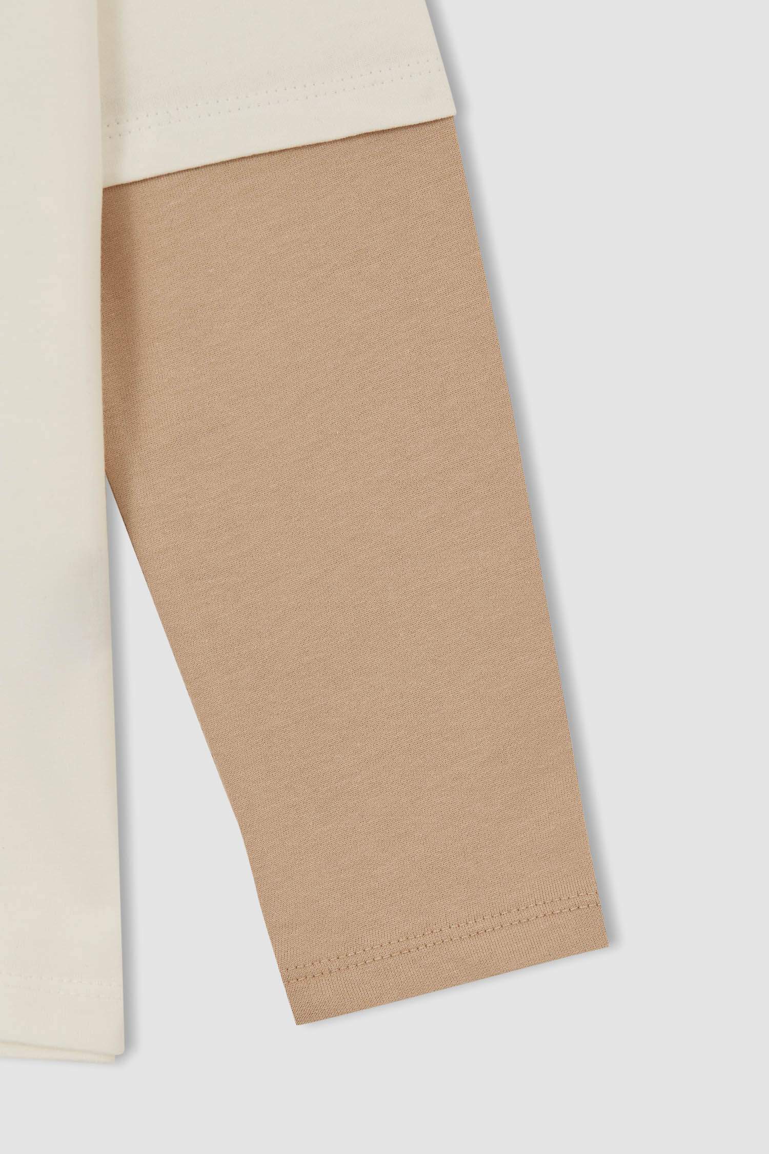 Erkek Çocuk Regular Fit Baskılı Uzun Kollu Tişört