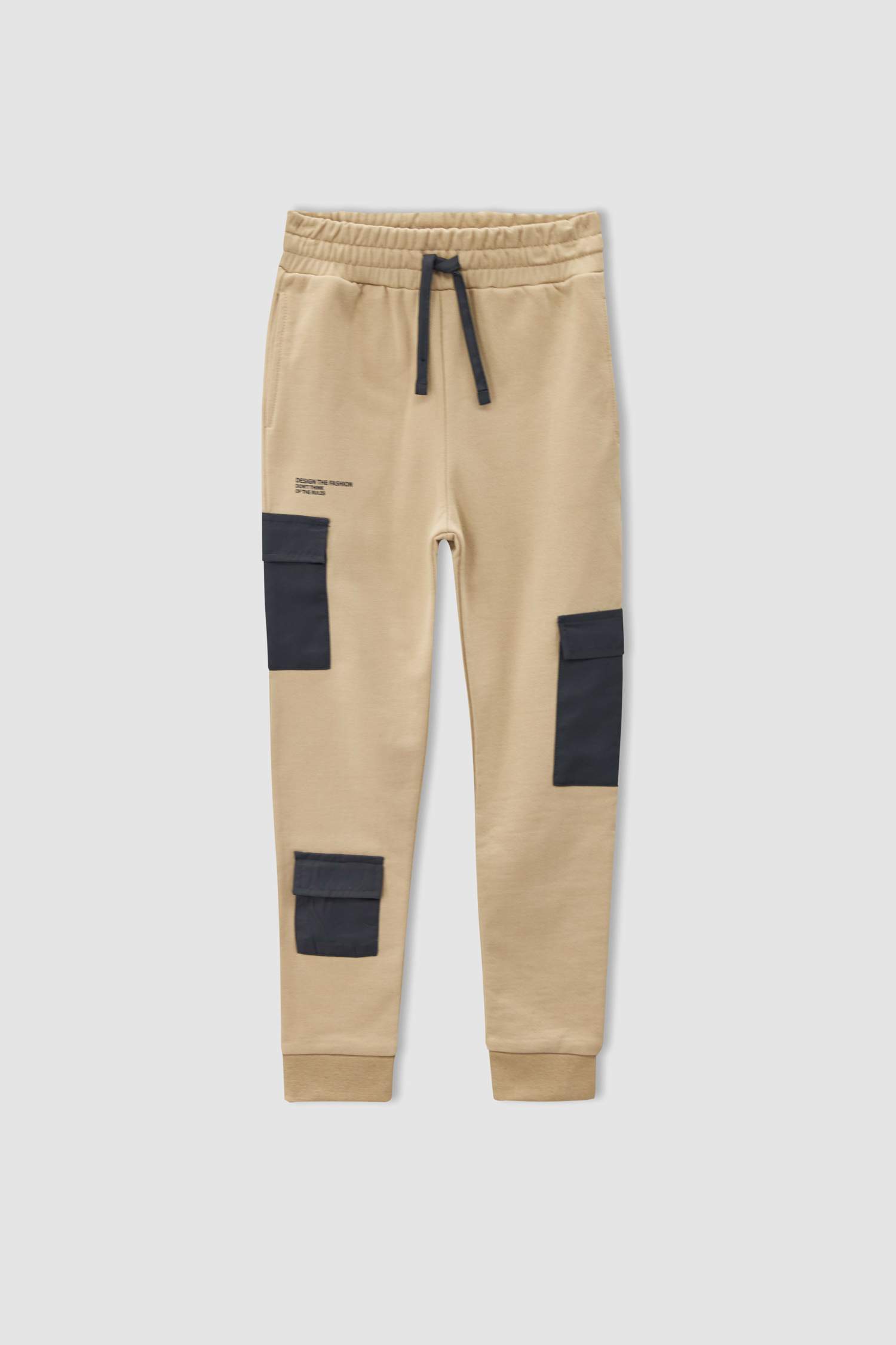 Erkek Çocuk Slim Fit Kargo Cepli Eşofman Altı