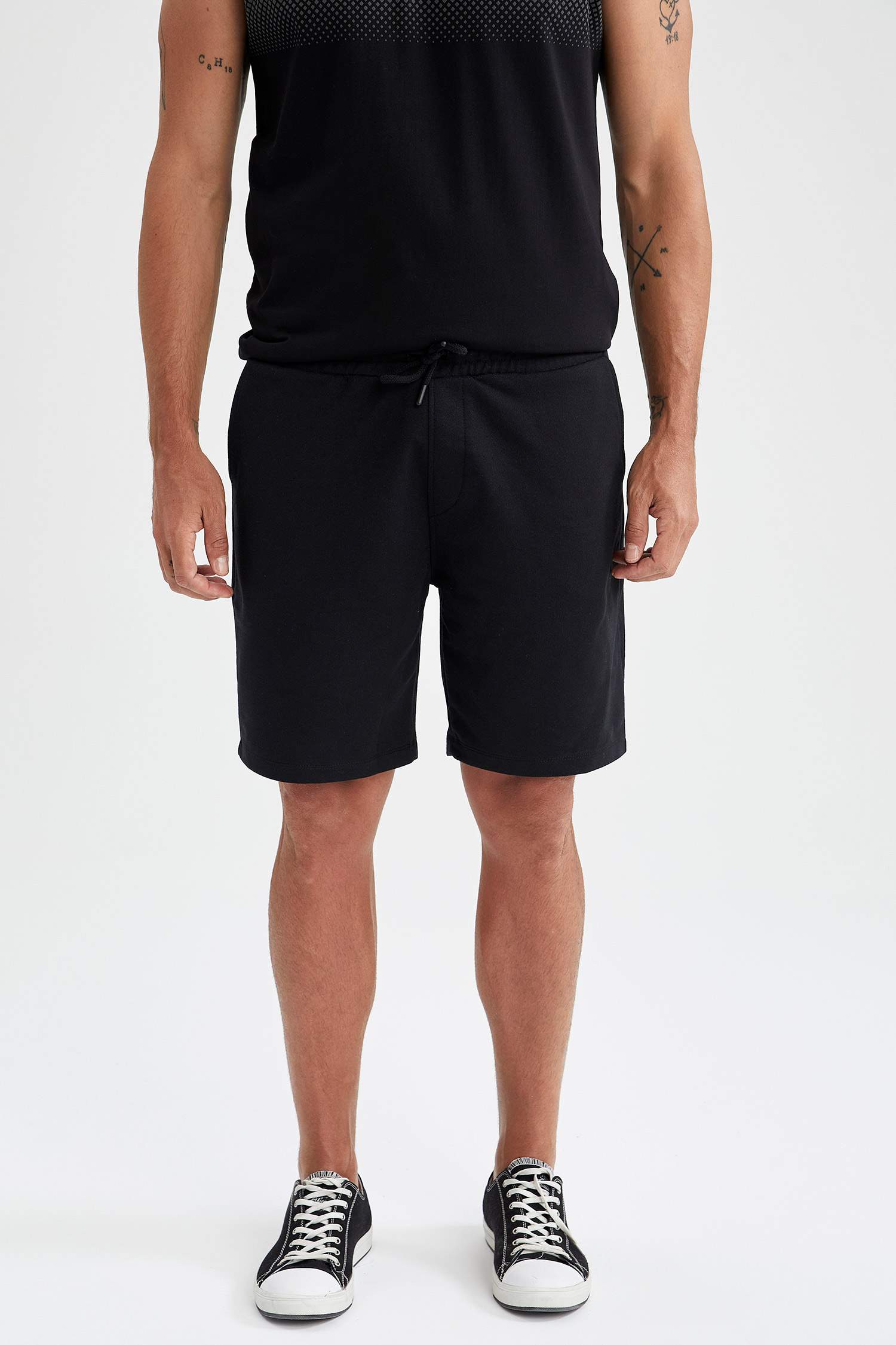 Oversize Fit Basic 2'li Şort