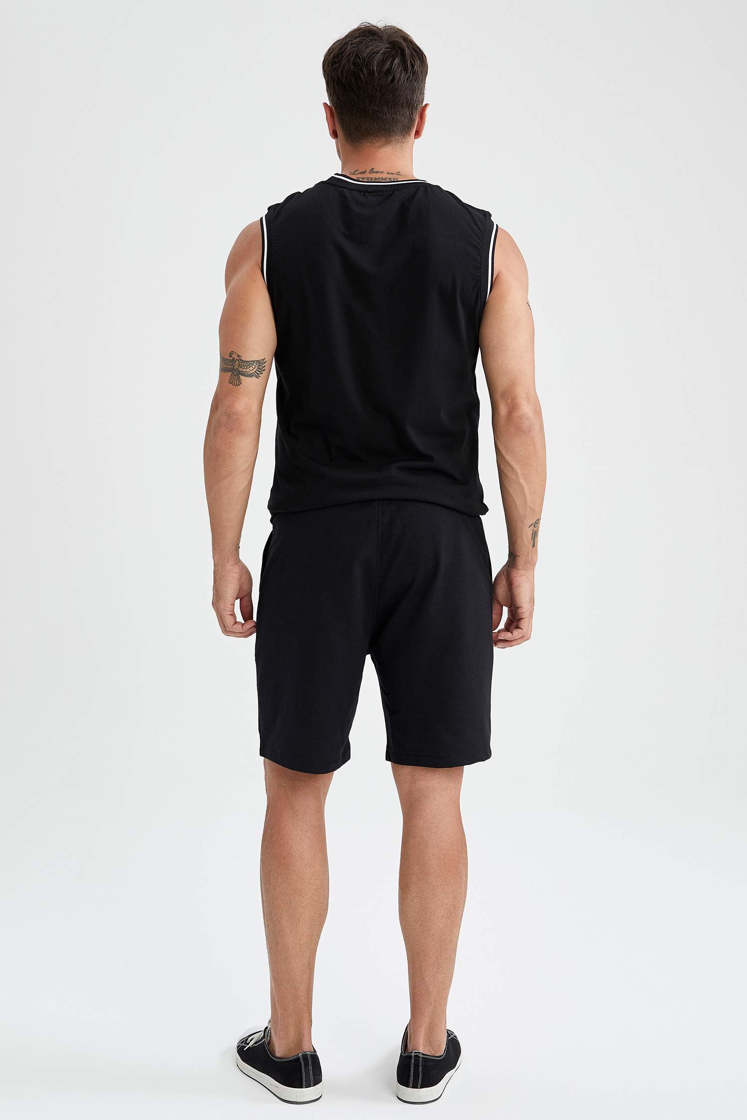 Oversize Fit Basic 2'li Şort