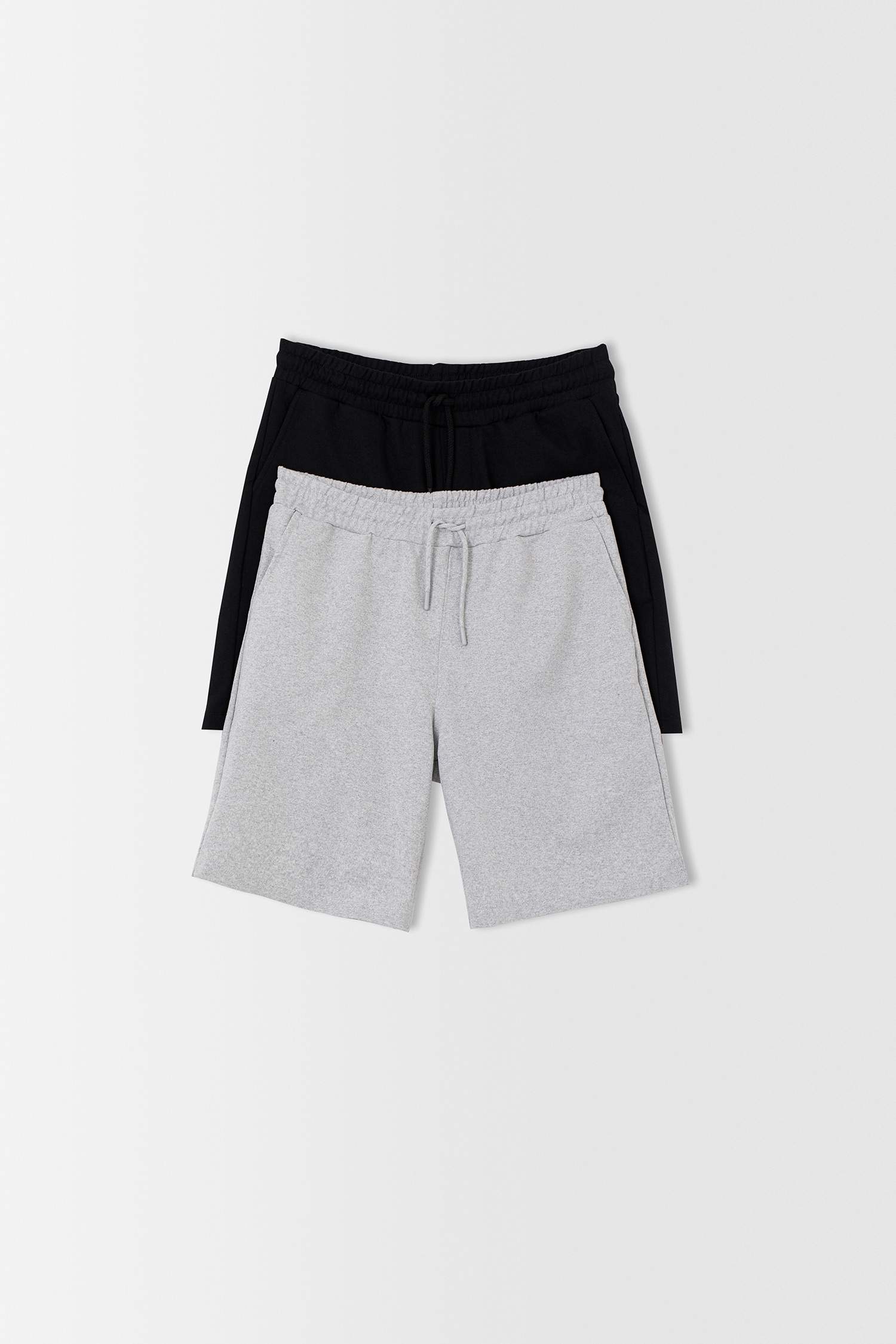 Oversize Fit Basic 2'li Şort