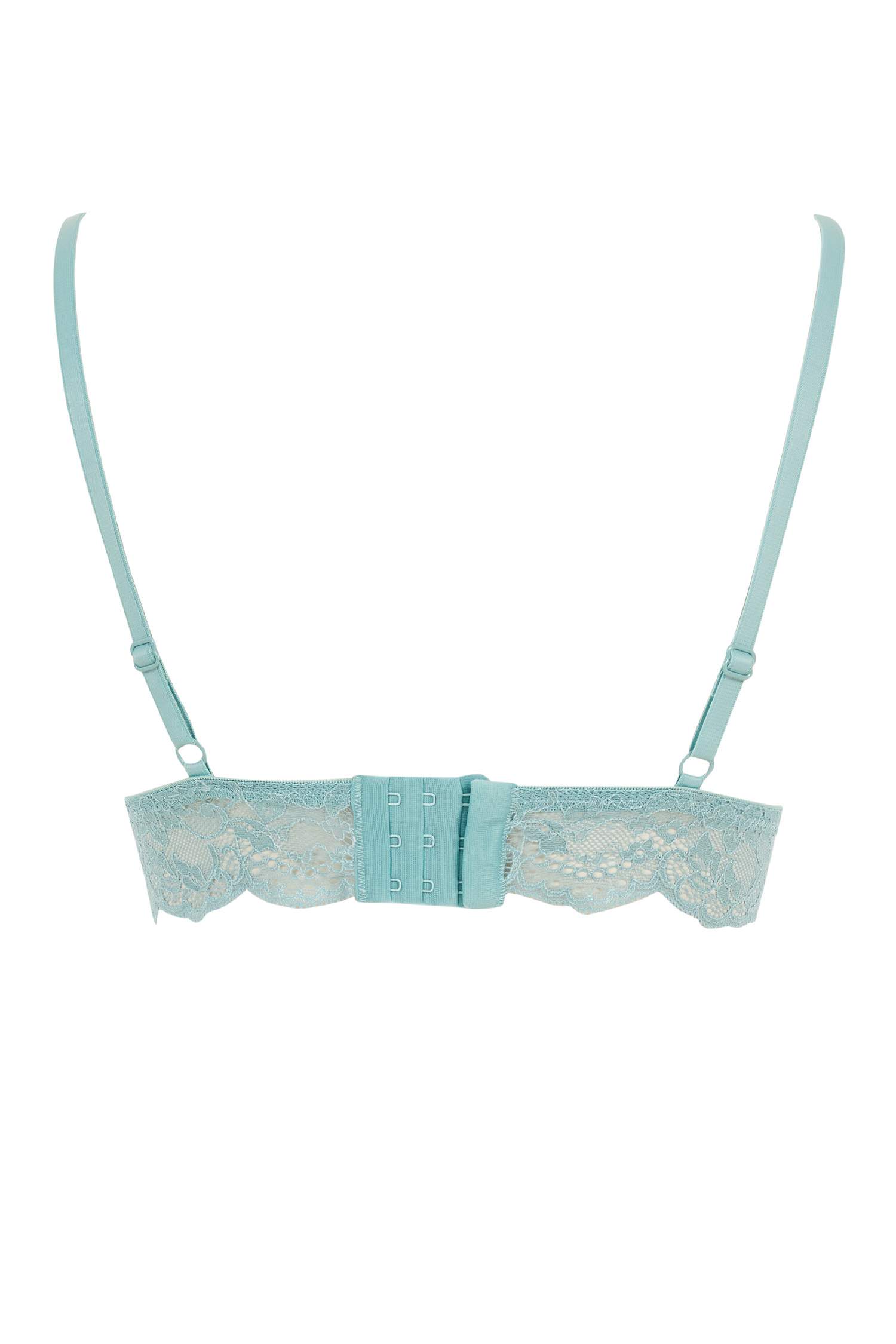 Dantelli İp Detaylı Ayarlanabilir Triangle Bralet