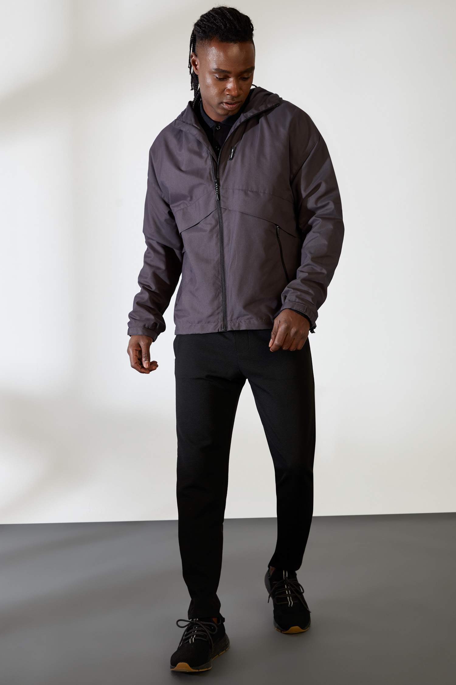 Defacto Fit Regular Fit Kapüşonlu Polar Astarlı Mont