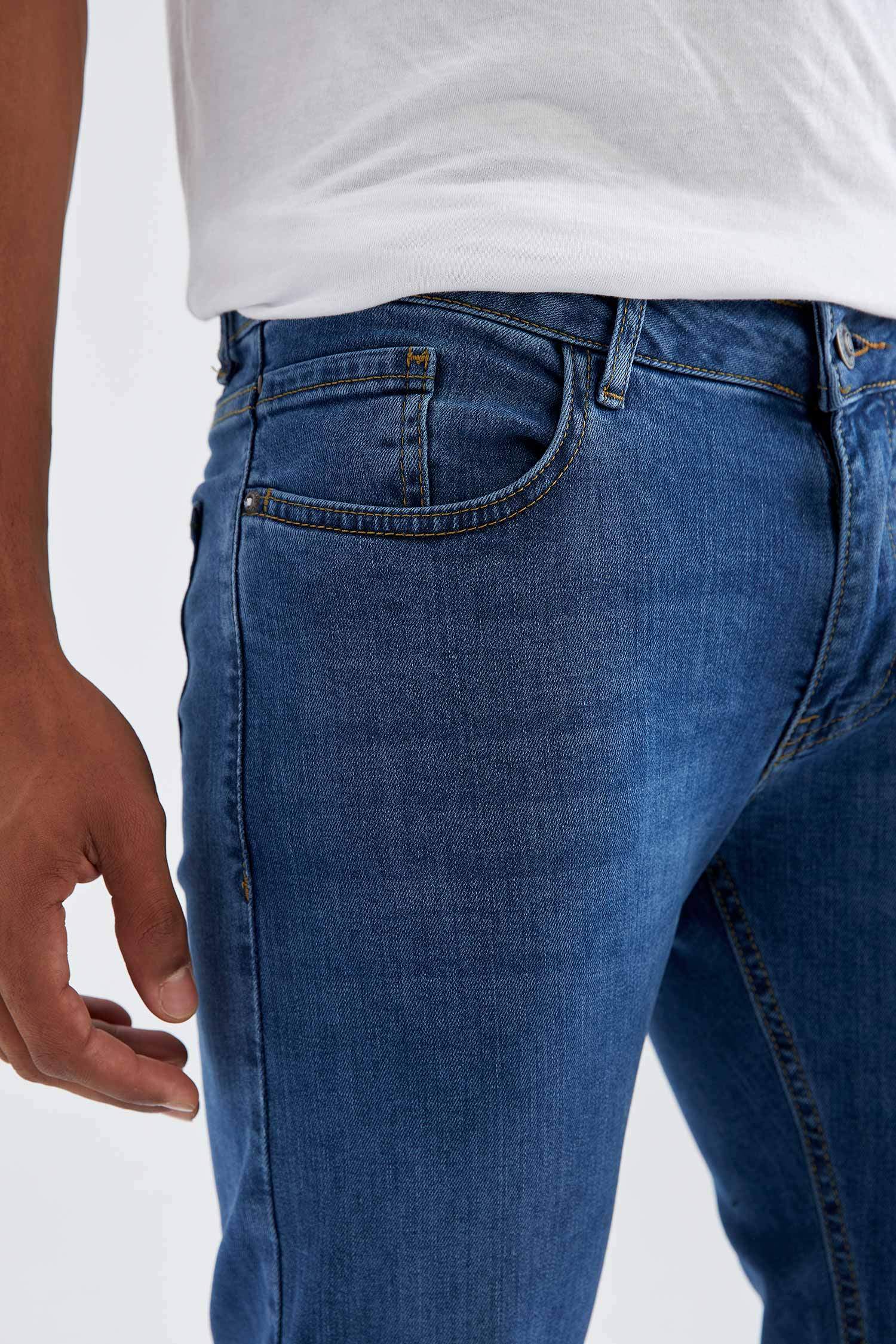 Carlo Skinny Fit Düşük Bel Dar Paça Jean Pantolon