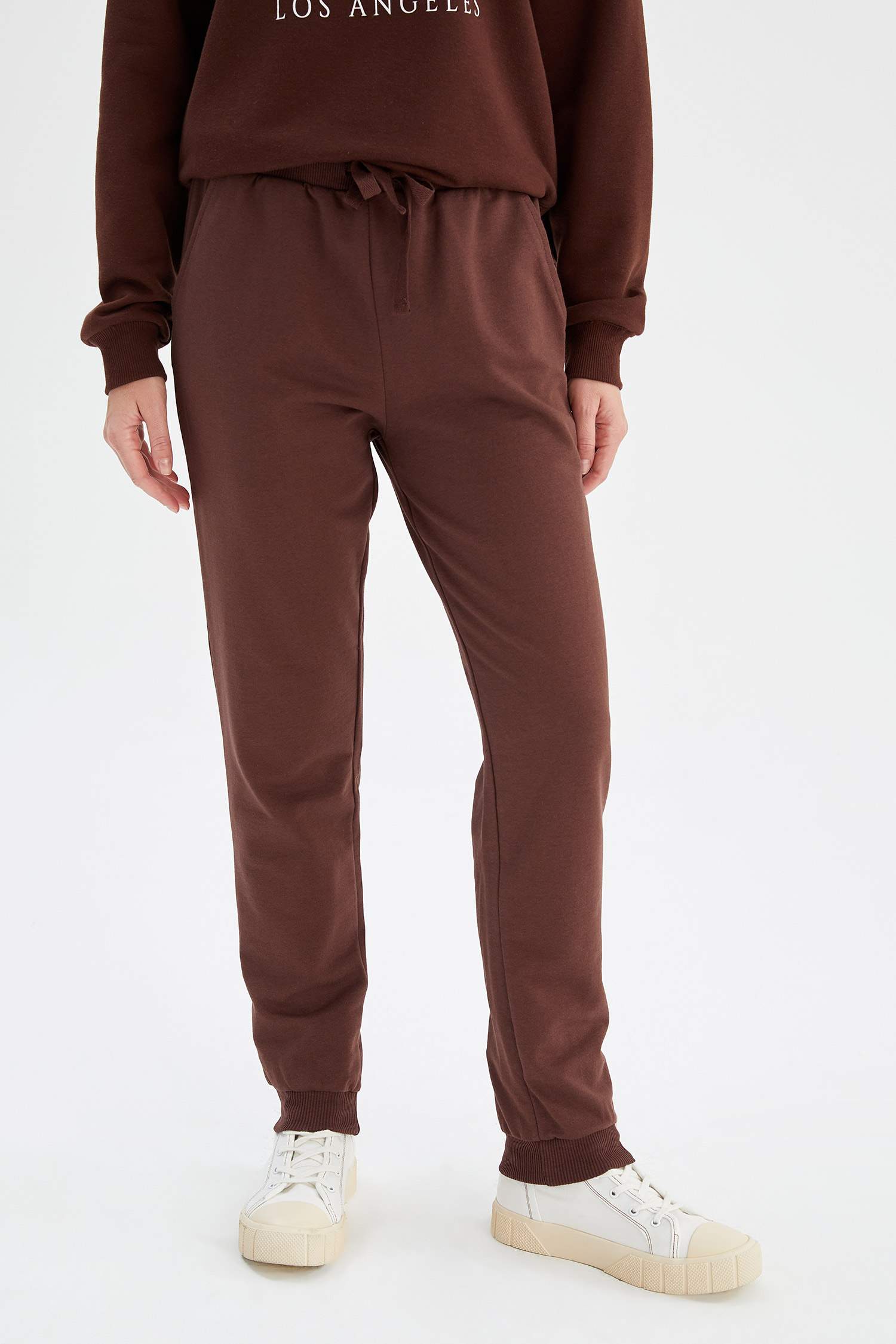 Beli Bağcıklı Cepli Relax Fit Jogger Eşofman Alt
