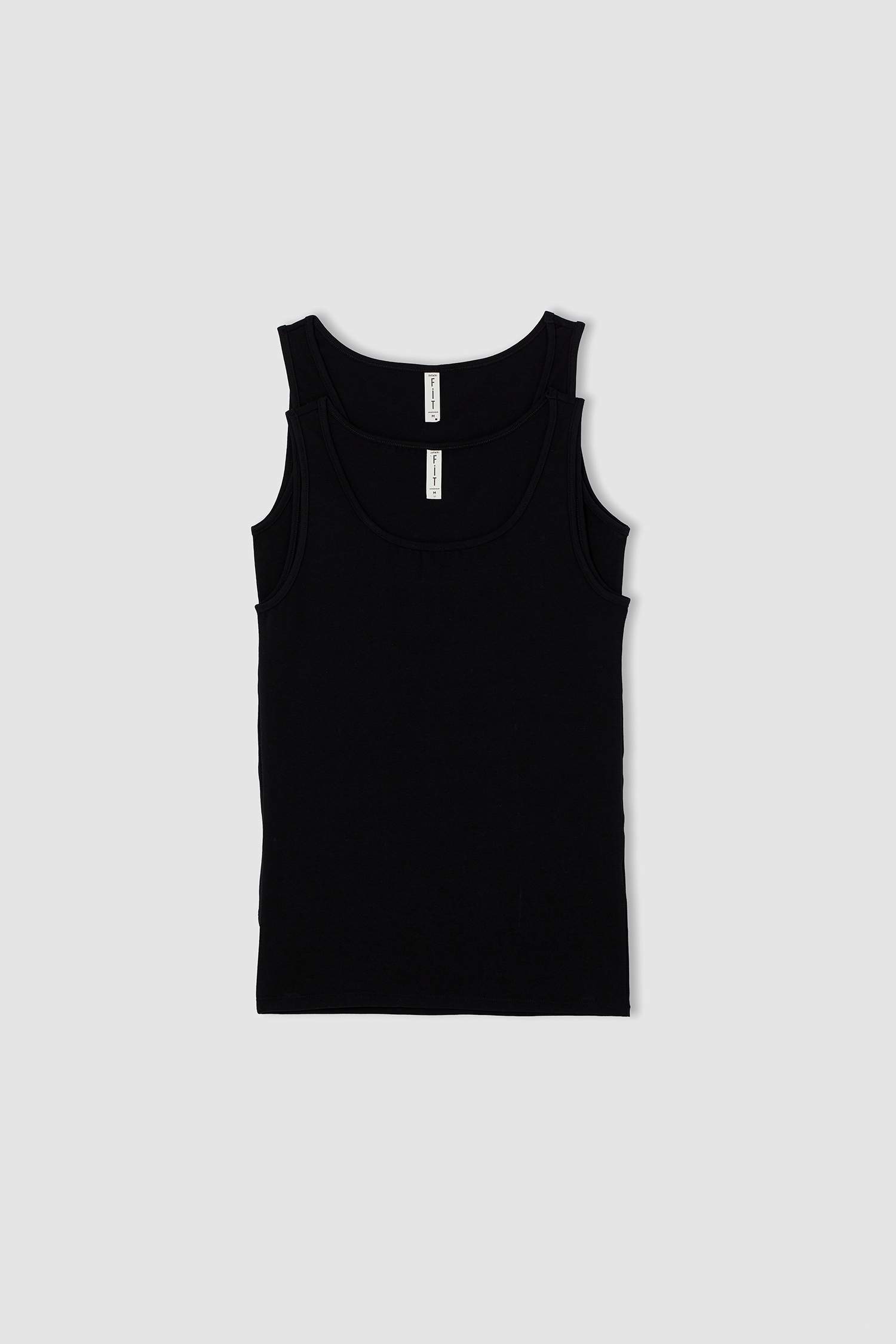Askılı Klasik Slim Fit Pamuklu 2'li Atlet
