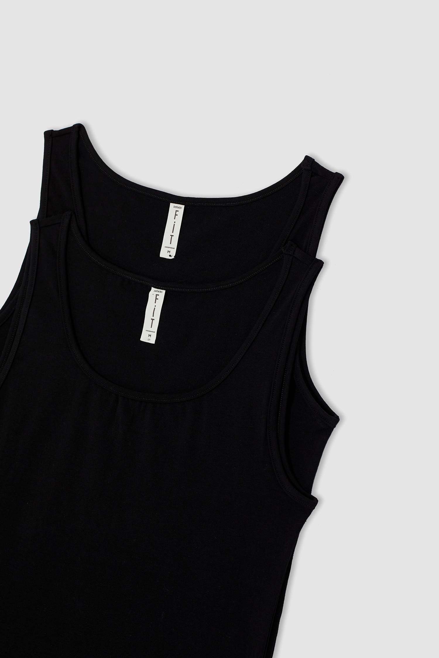 Askılı Klasik Slim Fit Pamuklu 2'li Atlet