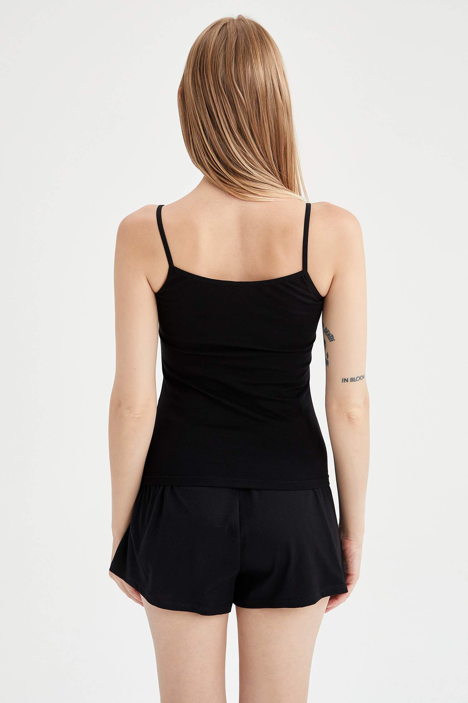 İp Askılı Klasik Slim Fit Pamuklu 2'li Atlet