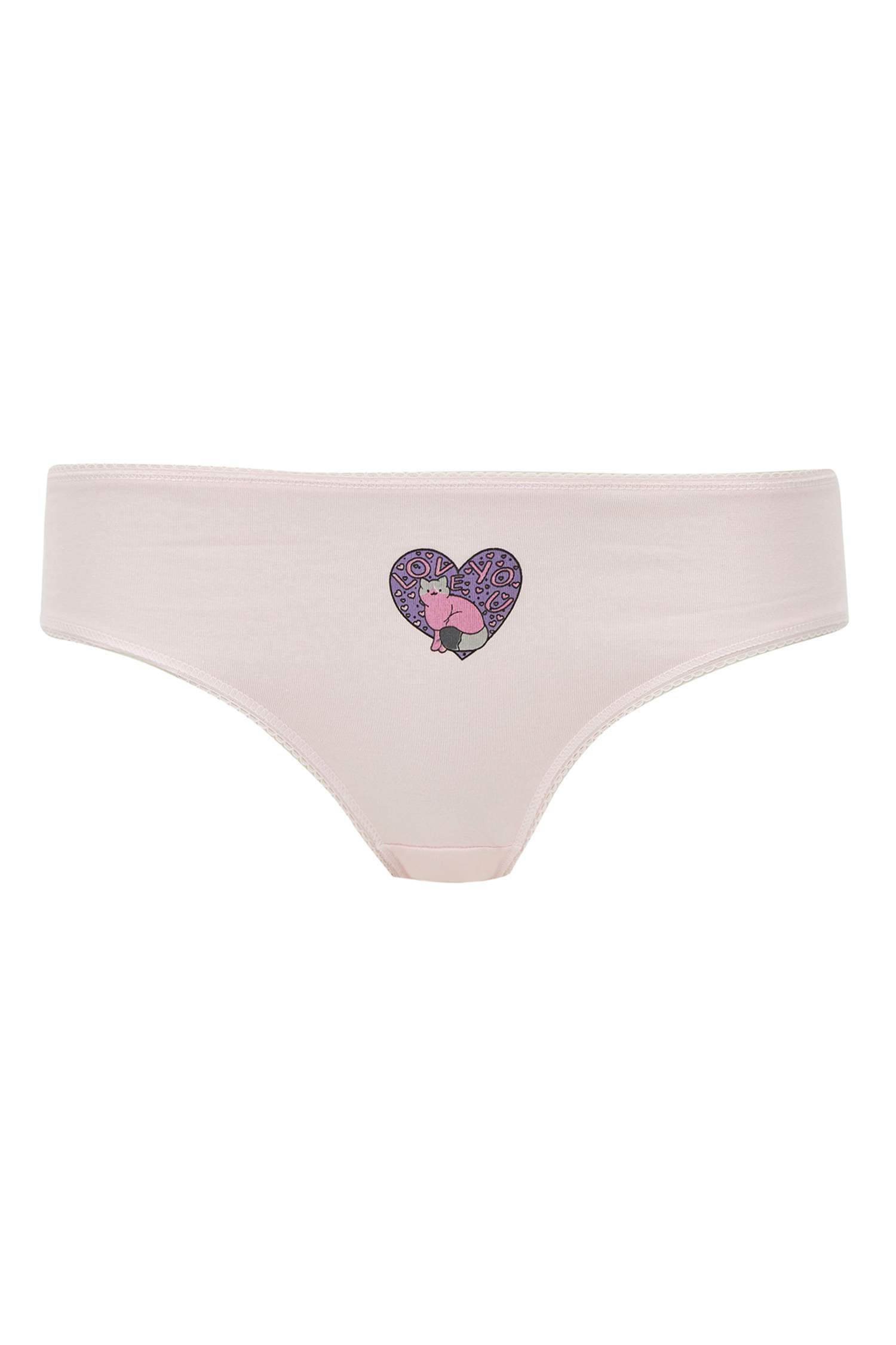 3'lü Basic Pamuklu Bikini Külot