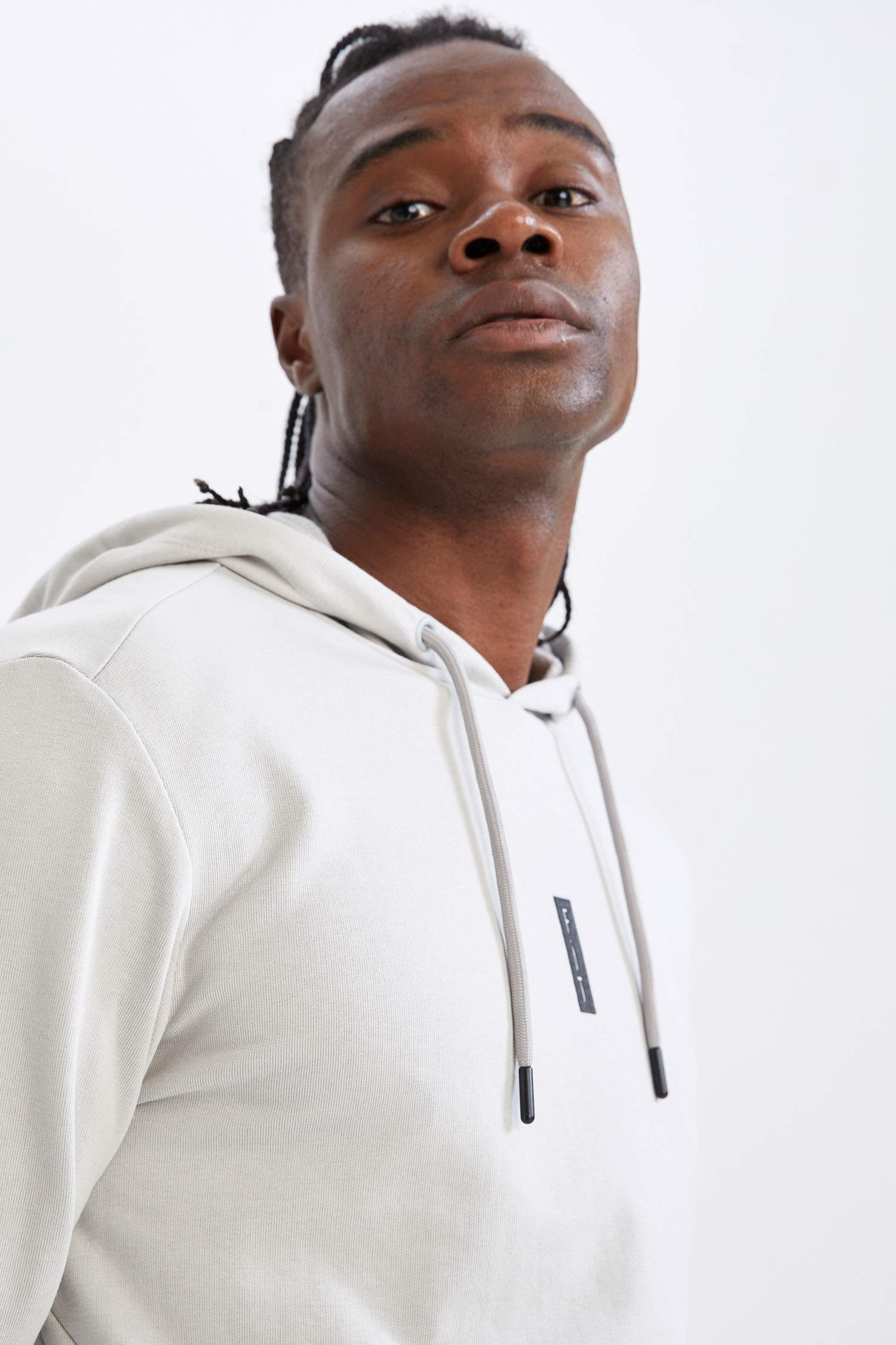 Standart Fit Kapüşonlu Cepli Pamuklu Sweatshirt