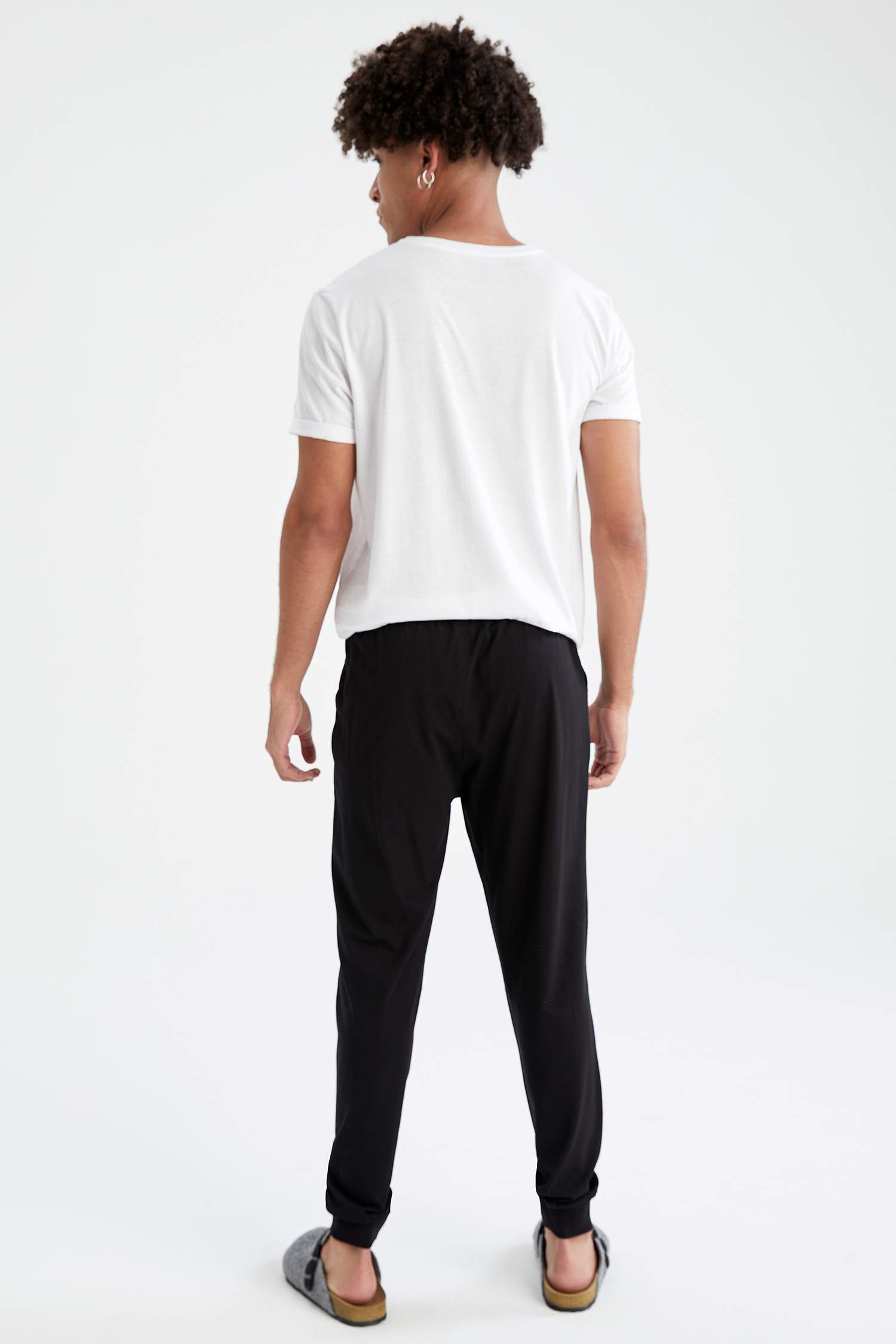 Slim Fit 2'li Jogger Pijama Altı