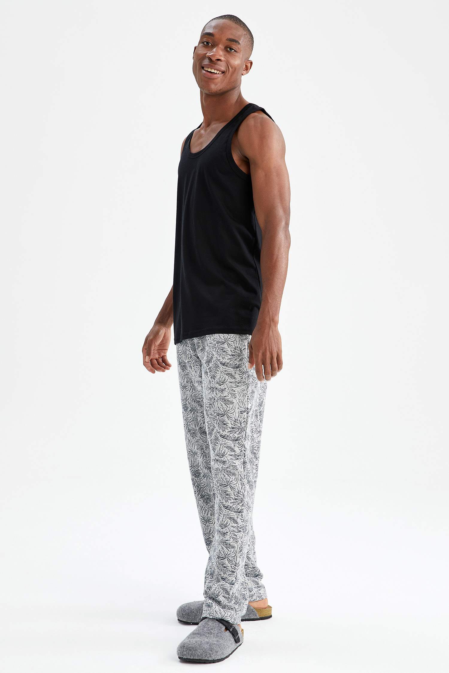 Slim Fit U Yaka 3'lü Atlet