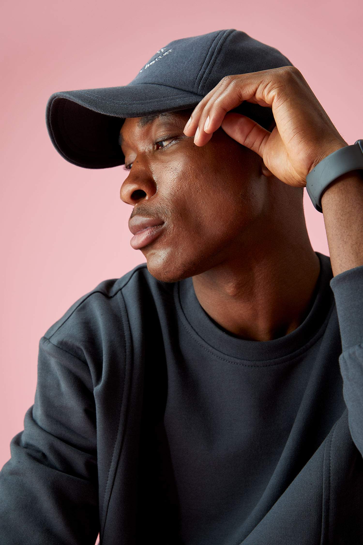 Oversize Fit Bisiklet Yaka Basic Sweatshirt