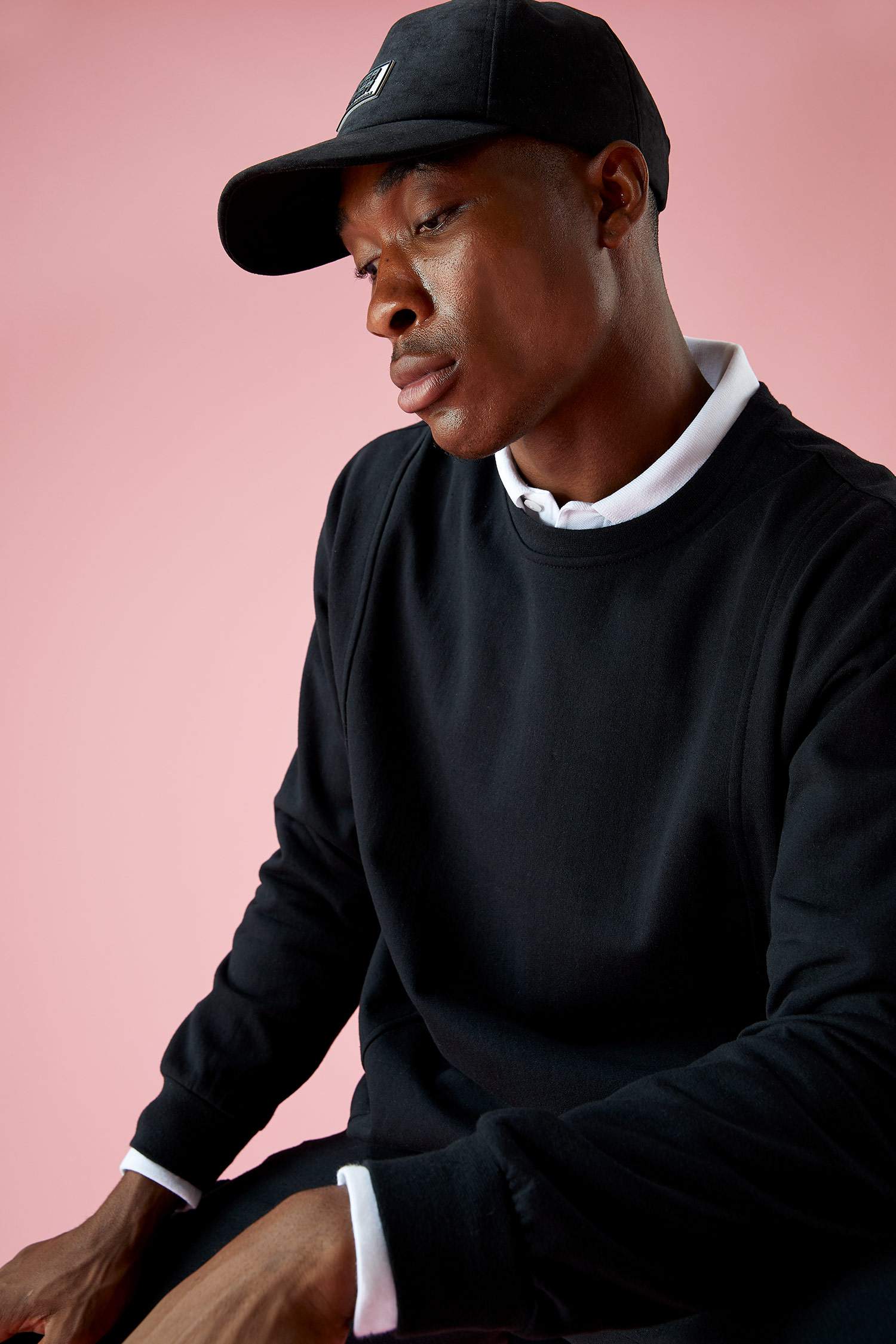 Oversize Fit Bisiklet Yaka Basic Sweatshirt