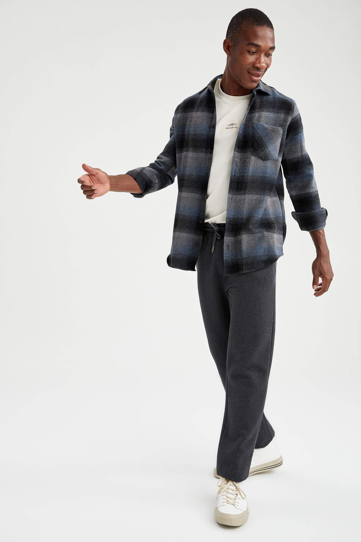 Long Fit Basic Eşofman Altı