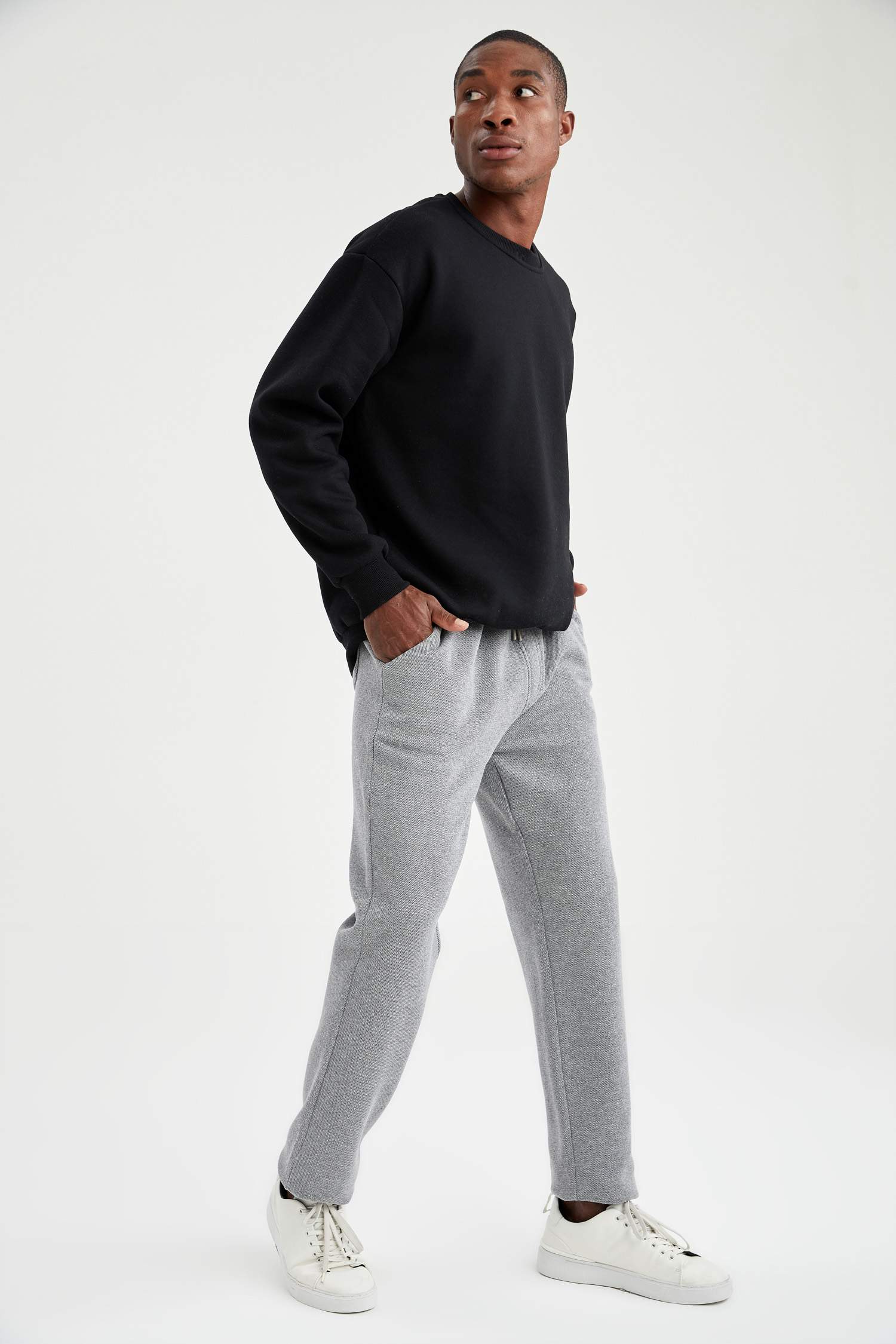 Long Fit Basic Eşofman Altı