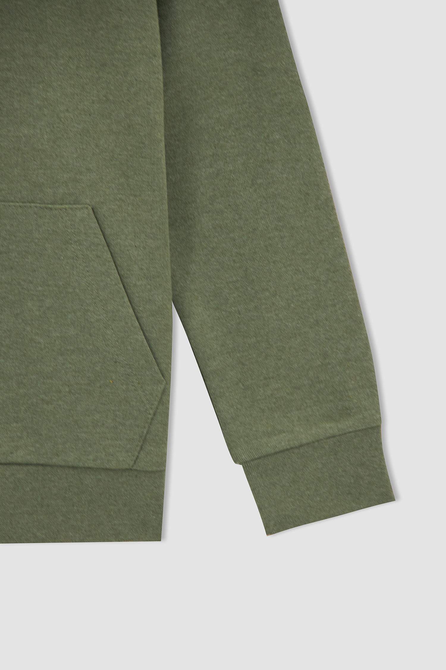 Erkek Çocuk Regular Fit Kapüşonlu Kanguru Cepli Sweatshirt