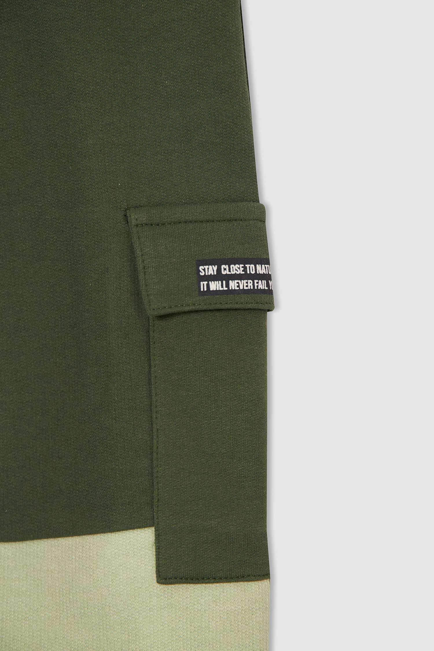 Erkek Çocuk Slim Fit Kargo Cepli Jogger Eşofman Altı