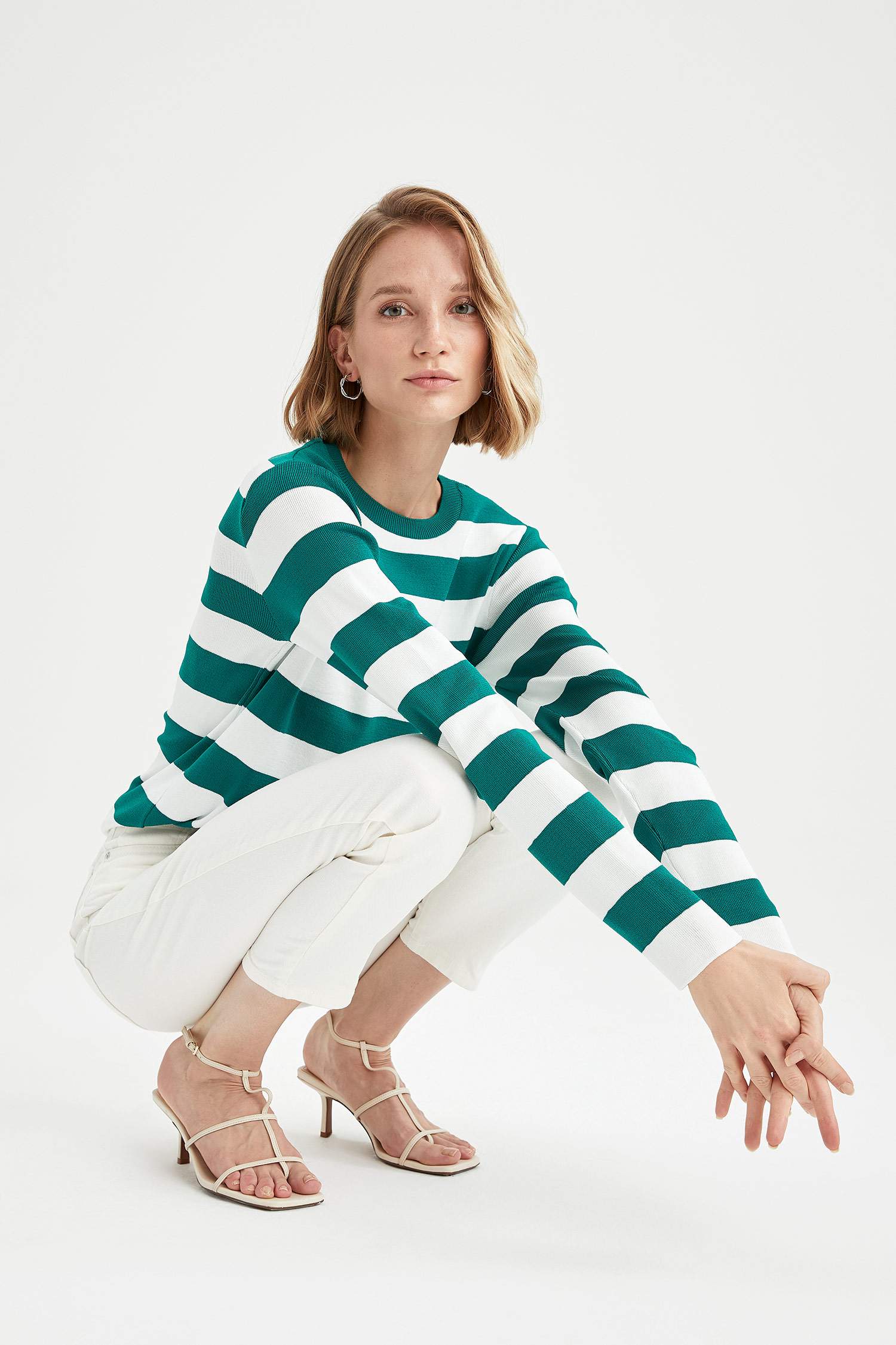 Mom Fit Gabardin Pantolon