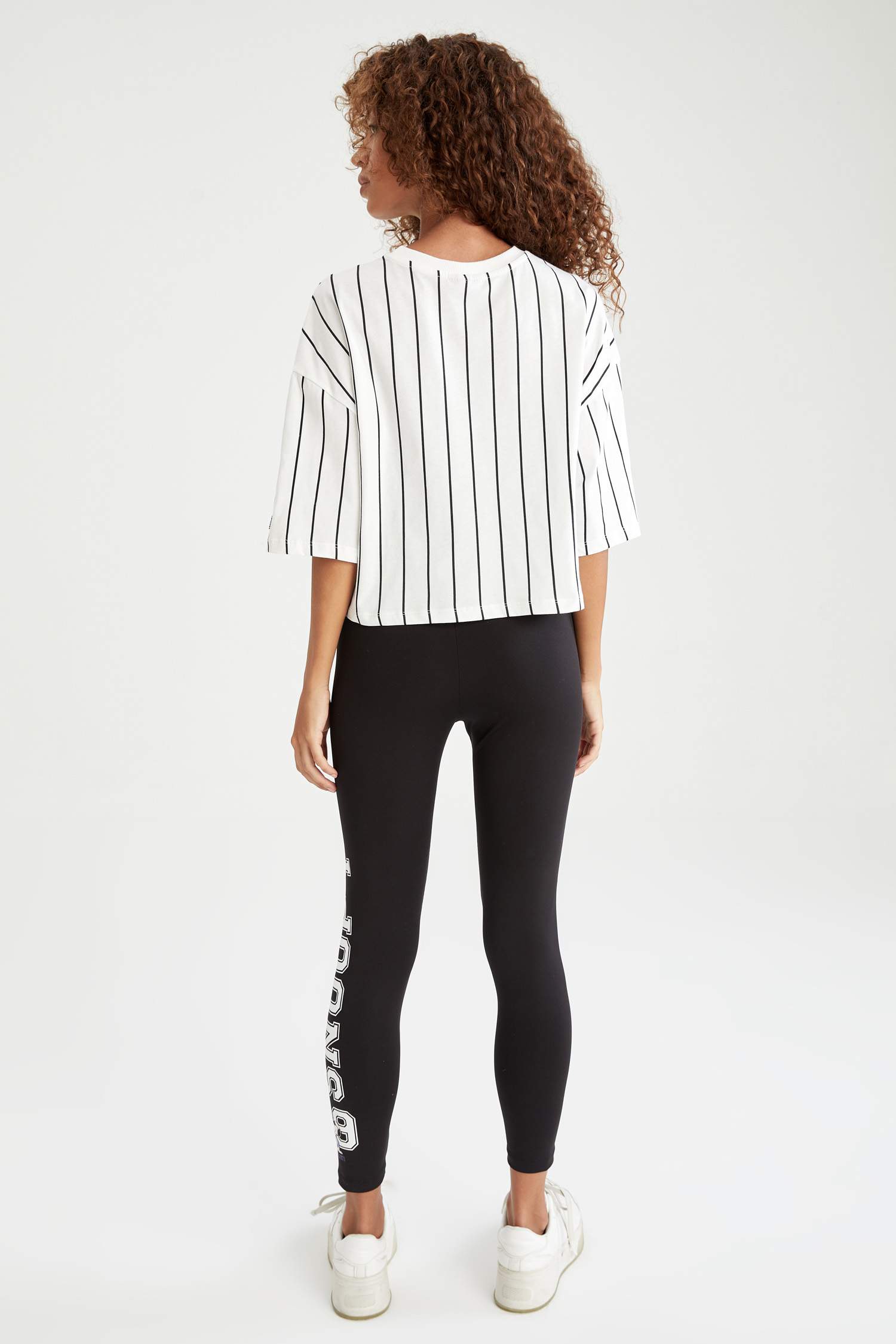 Snoopy Lisanslı Slim Fit Tayt