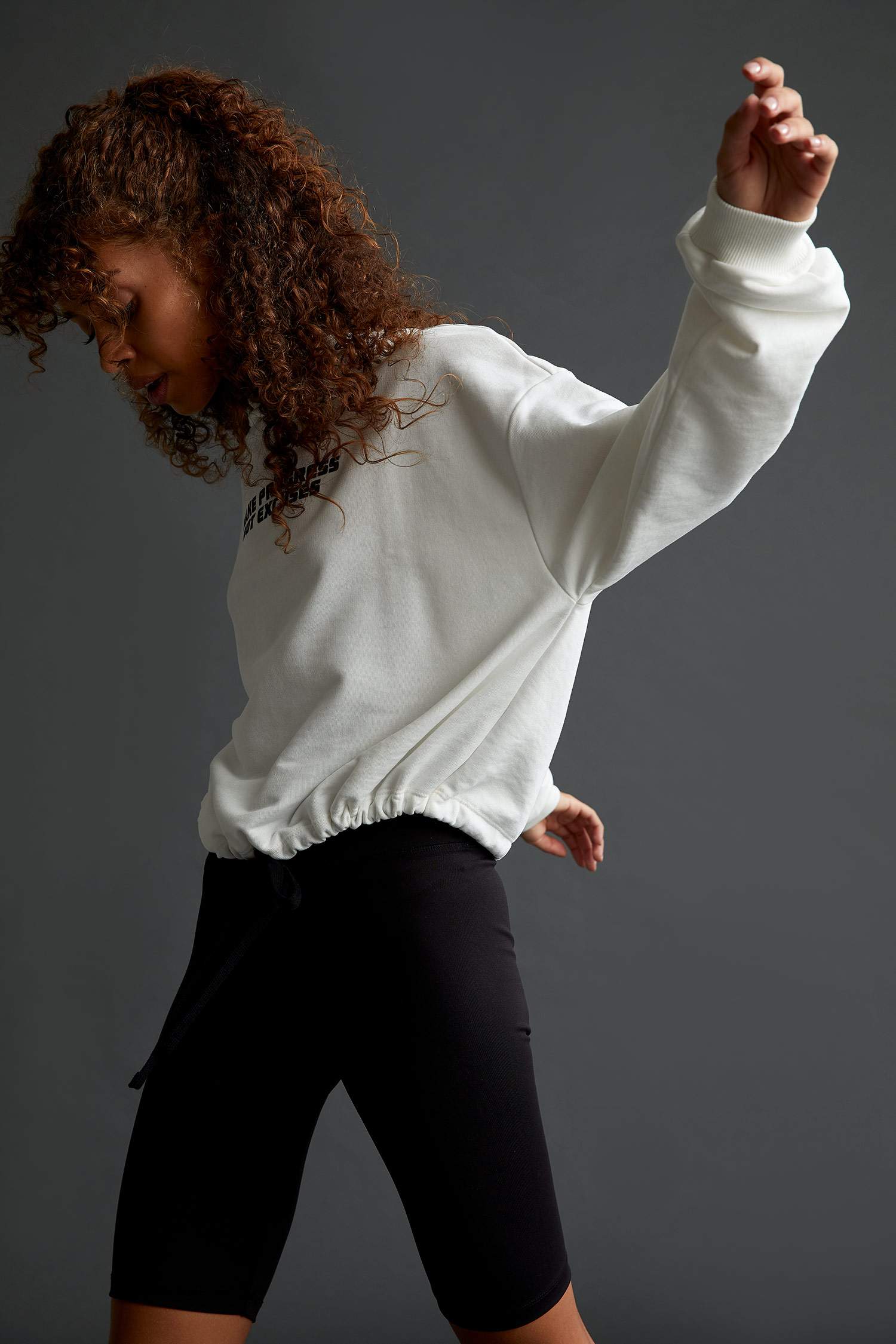 Baskılı Regular Fit Kapüşonlu Sweatshirt