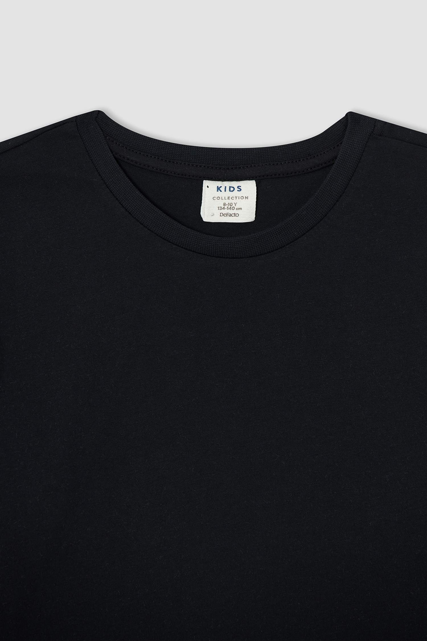 Erkek Çocuk Regular Fit Basic 3'lü Uzun Kollu Tişört