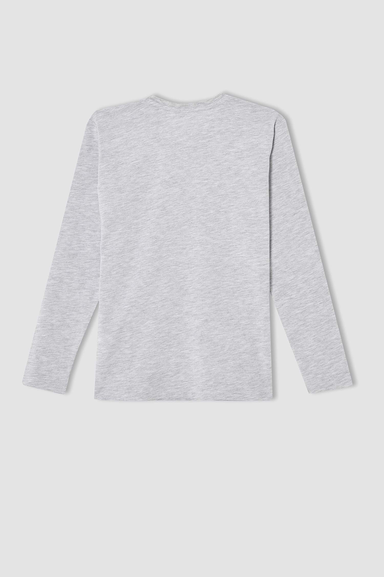 Erkek Çocuk Regular Fit Basic 3'lü Uzun Kollu Tişört
