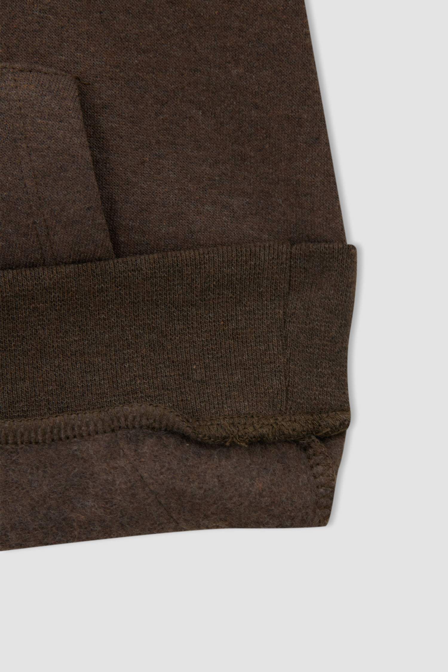 Erkek Çocuk Regular Fit Kapüşonlu İçi Yumuşak Tüylü 2'li Sweatshirt