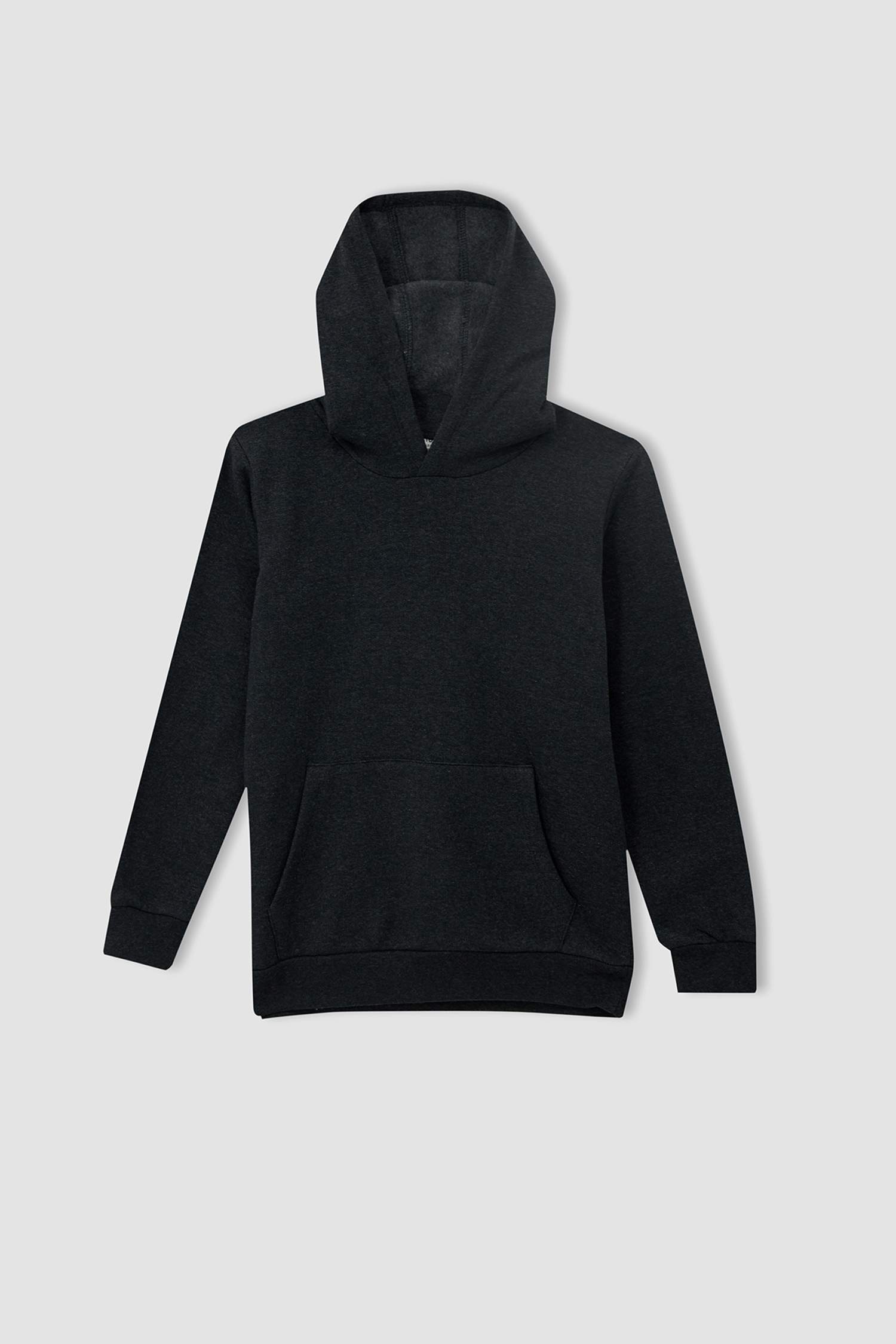 Erkek Çocuk Regular Fit Kapüşonlu İçi Yumuşak Tüylü 2'li Sweatshirt