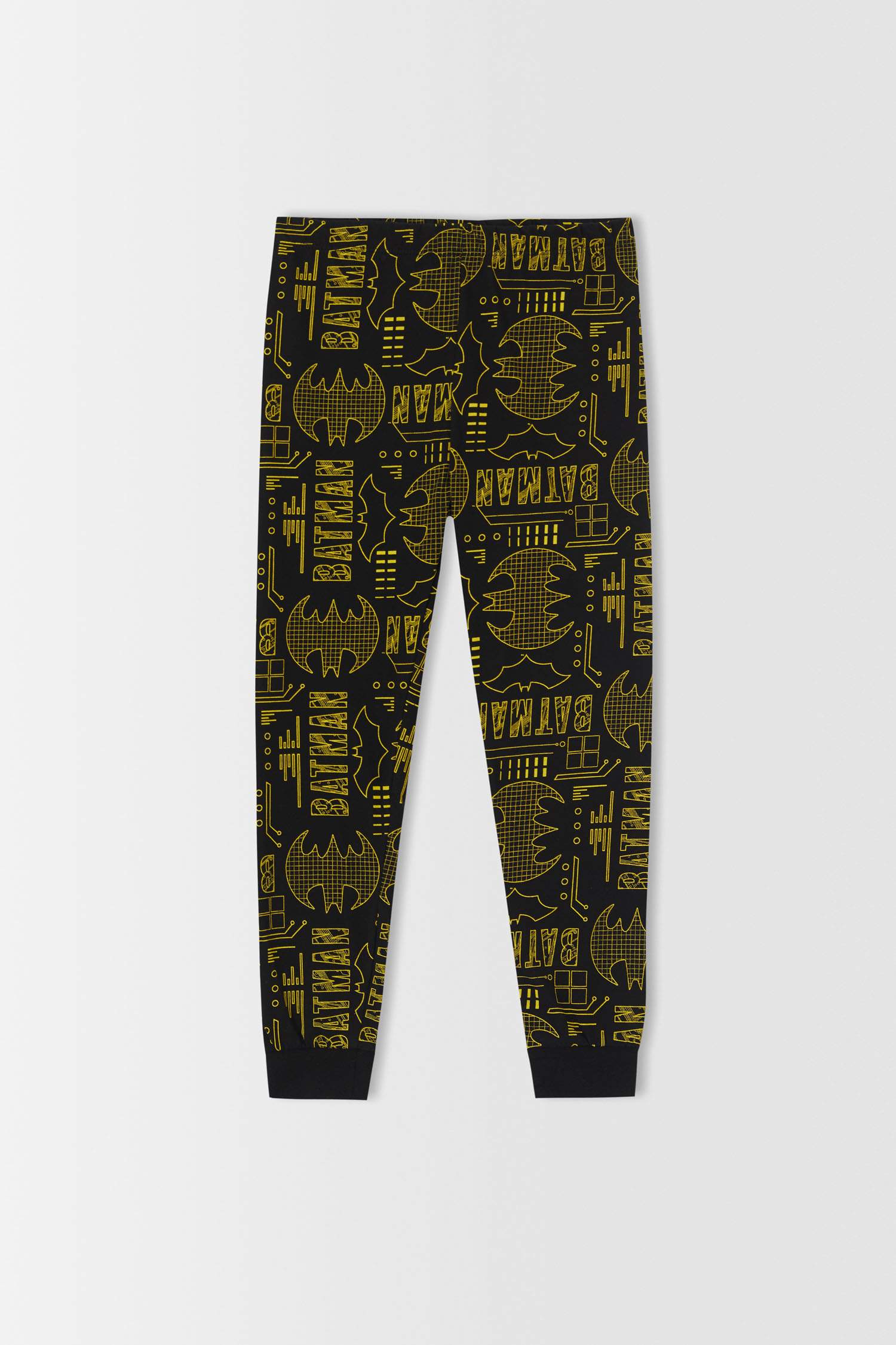 Erkek Çocuk Batman Lisanslı Uzun Kollu Pijama Takımı