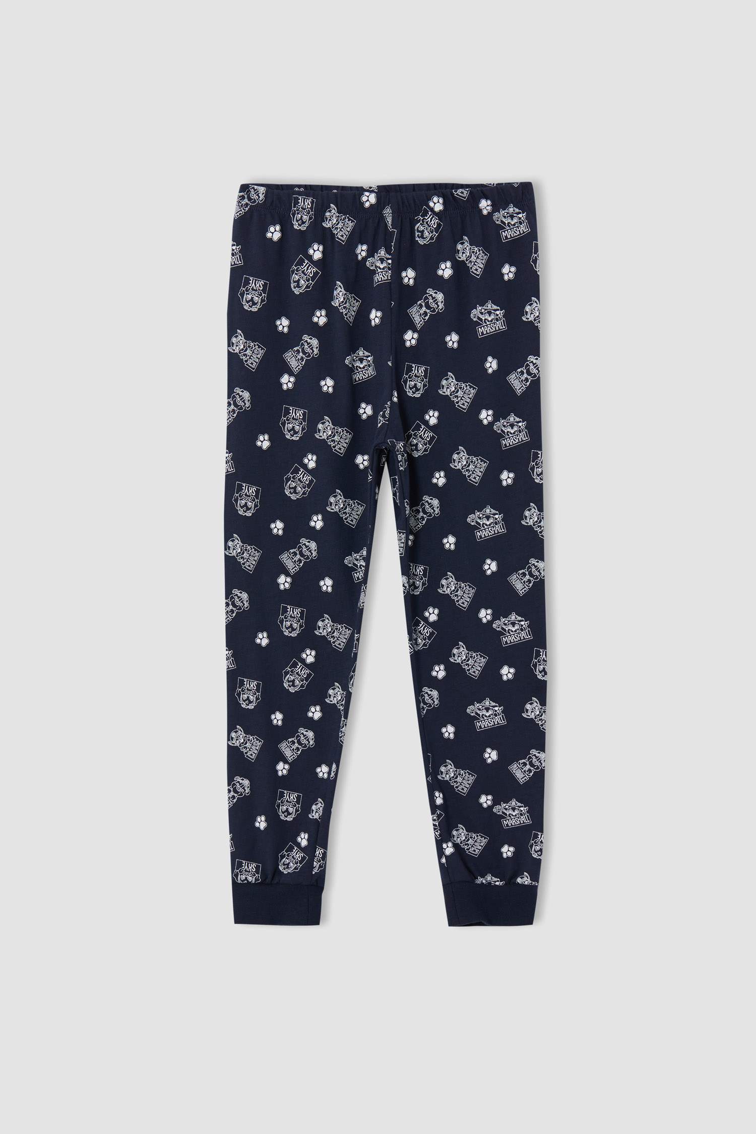 Erkek Çocuk PAW Patrol Lisanslı Uzun Kollu Pijama Takımı