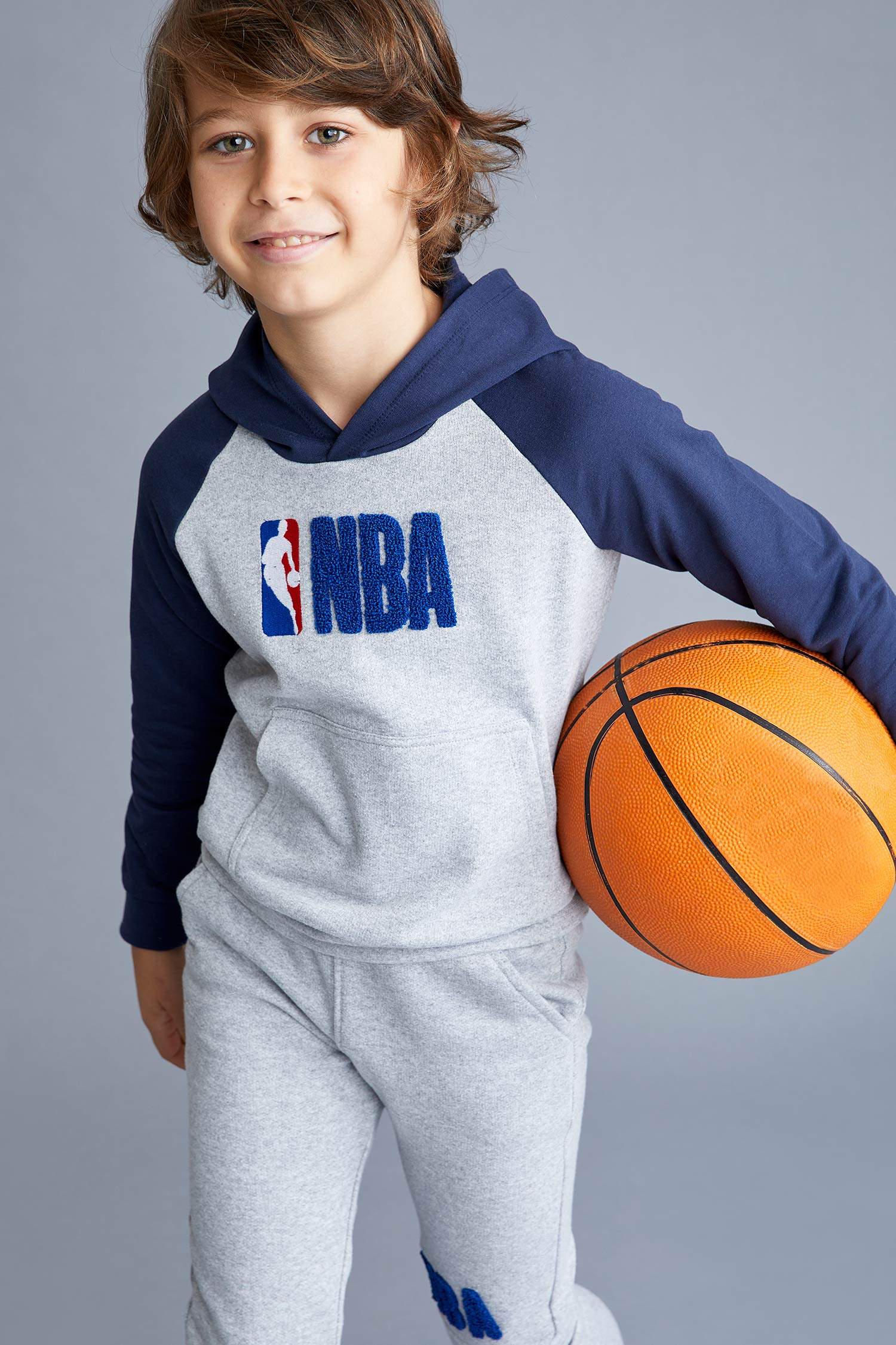 Erkek Çocuk NBA Lisanslı Kapüşonlu Sweatshirt