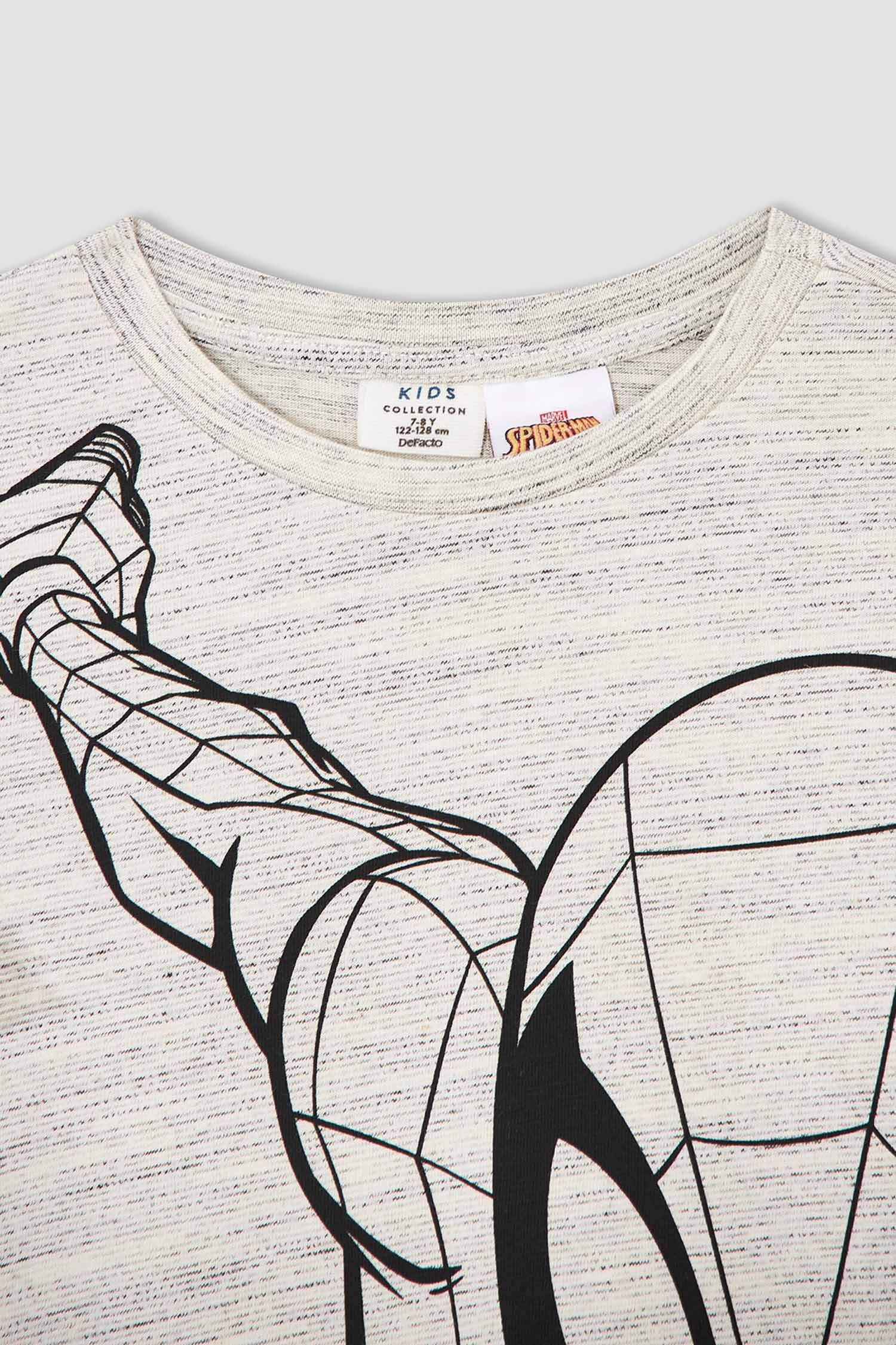 Erkek Çocuk Spider Man Lisanslı Uzun Kollu Tişört