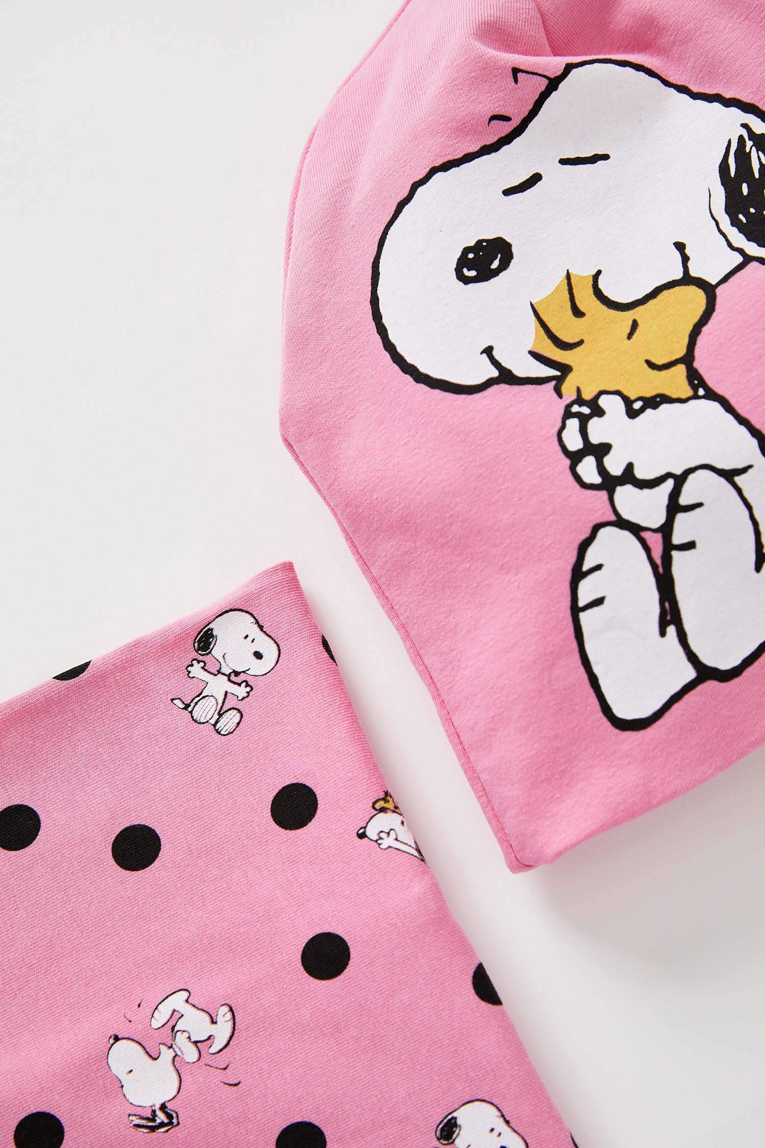 Kız Bebek Snoopy Lisanslı 2'li Takım