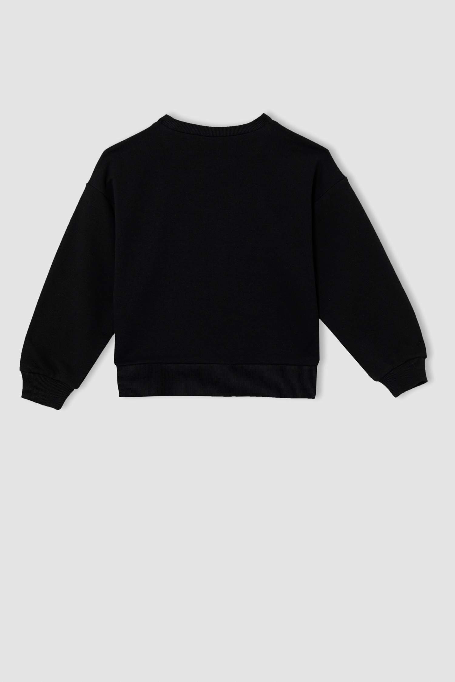 Kız Çocuk Crop Sweatshirt ve Jogger Eşofman Takımı