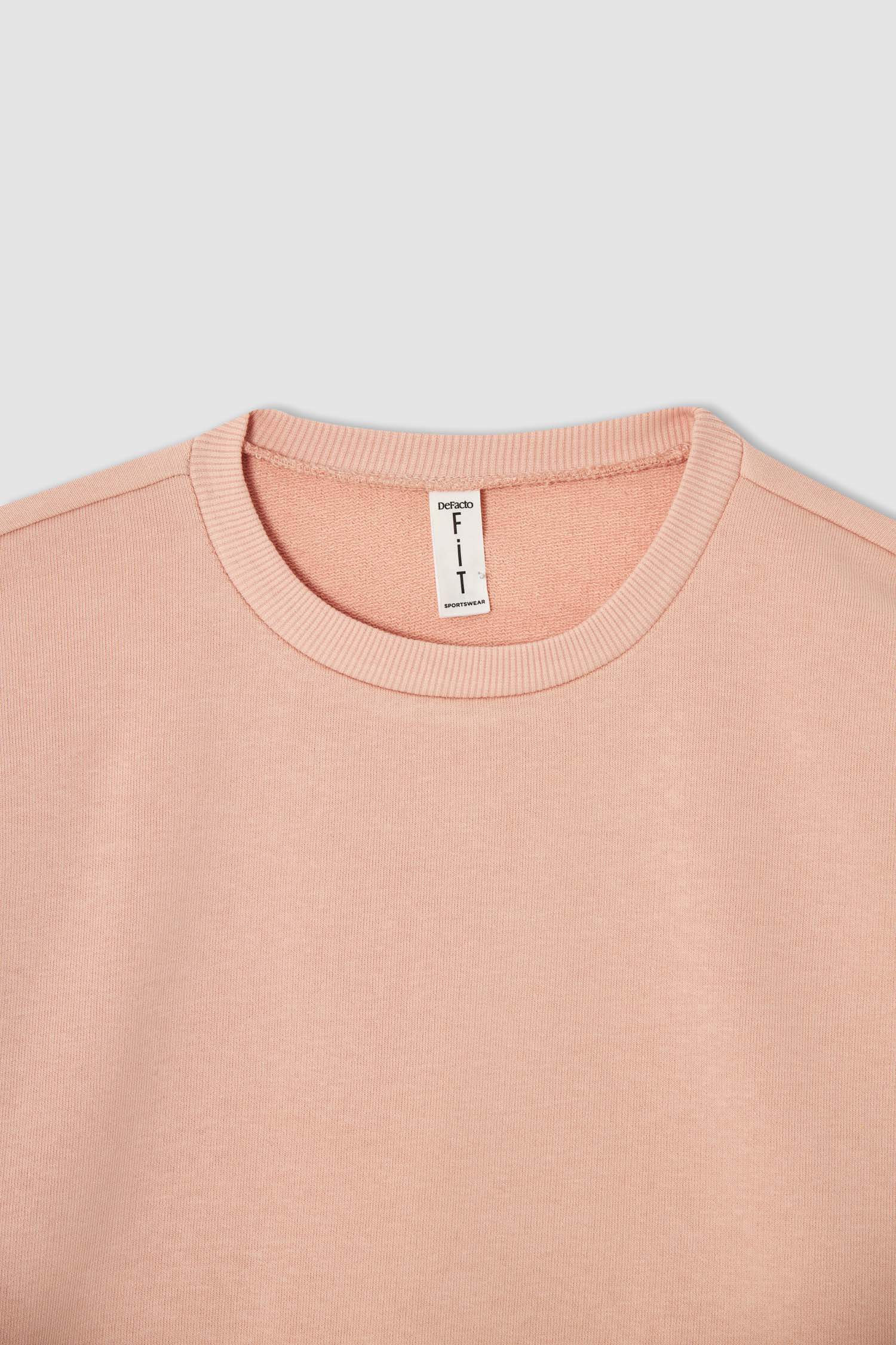 Kız Çocuk Crop Sweatshirt ve Jogger Eşofman Takımı