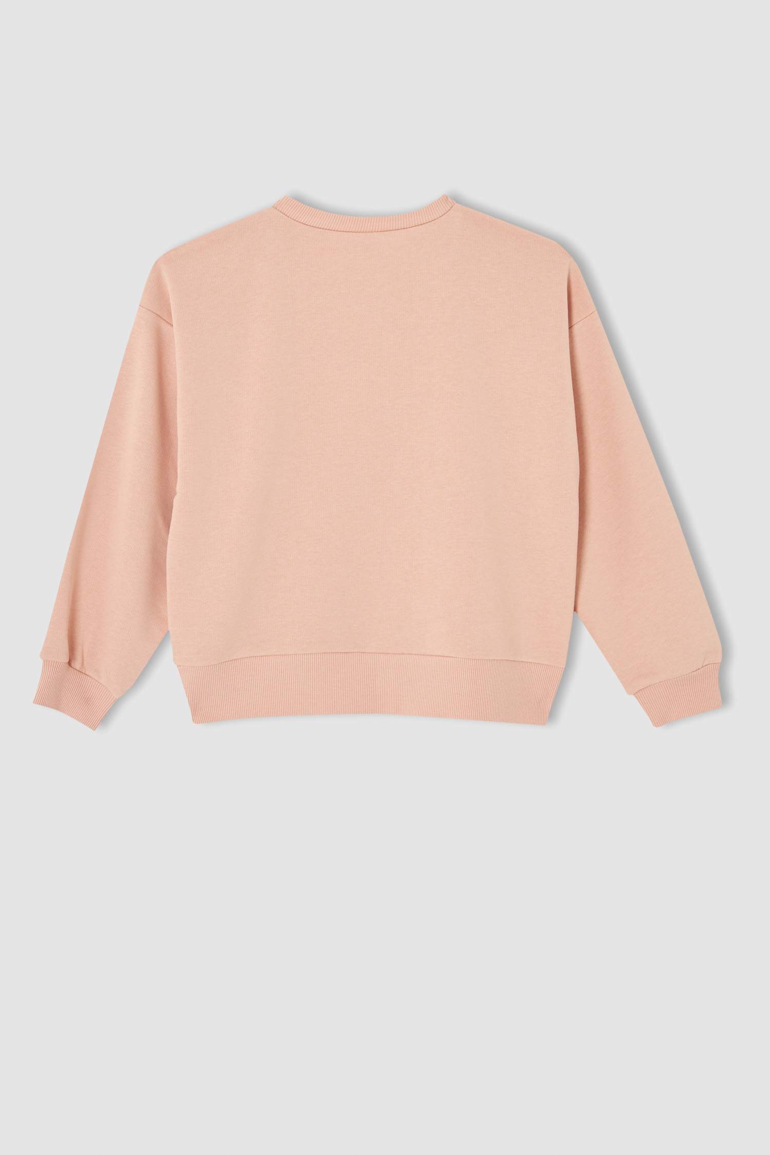 Kız Çocuk Crop Sweatshirt ve Jogger Eşofman Takımı