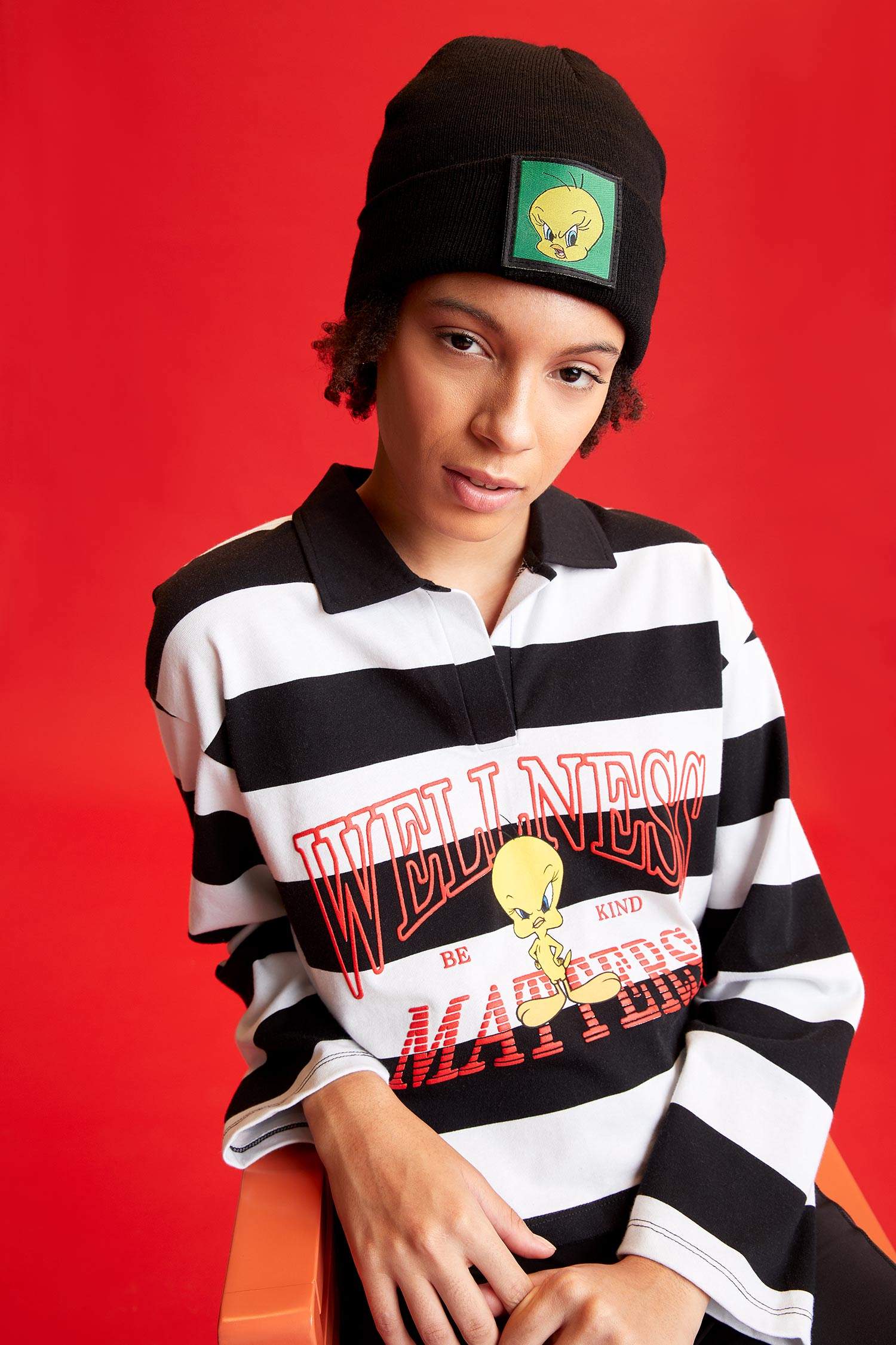 Coool Looney Tunes Lisanslı Oversize Fit Uzun Kollu Tişört