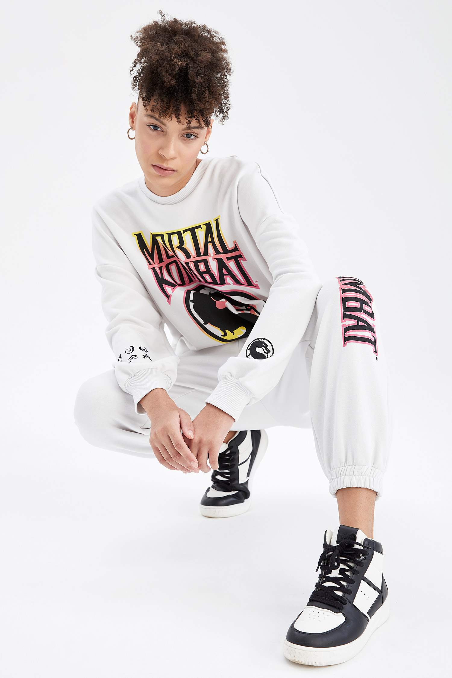 Coool Mortal Kombat Lisanslı Oversize Fit Sweatshirt
