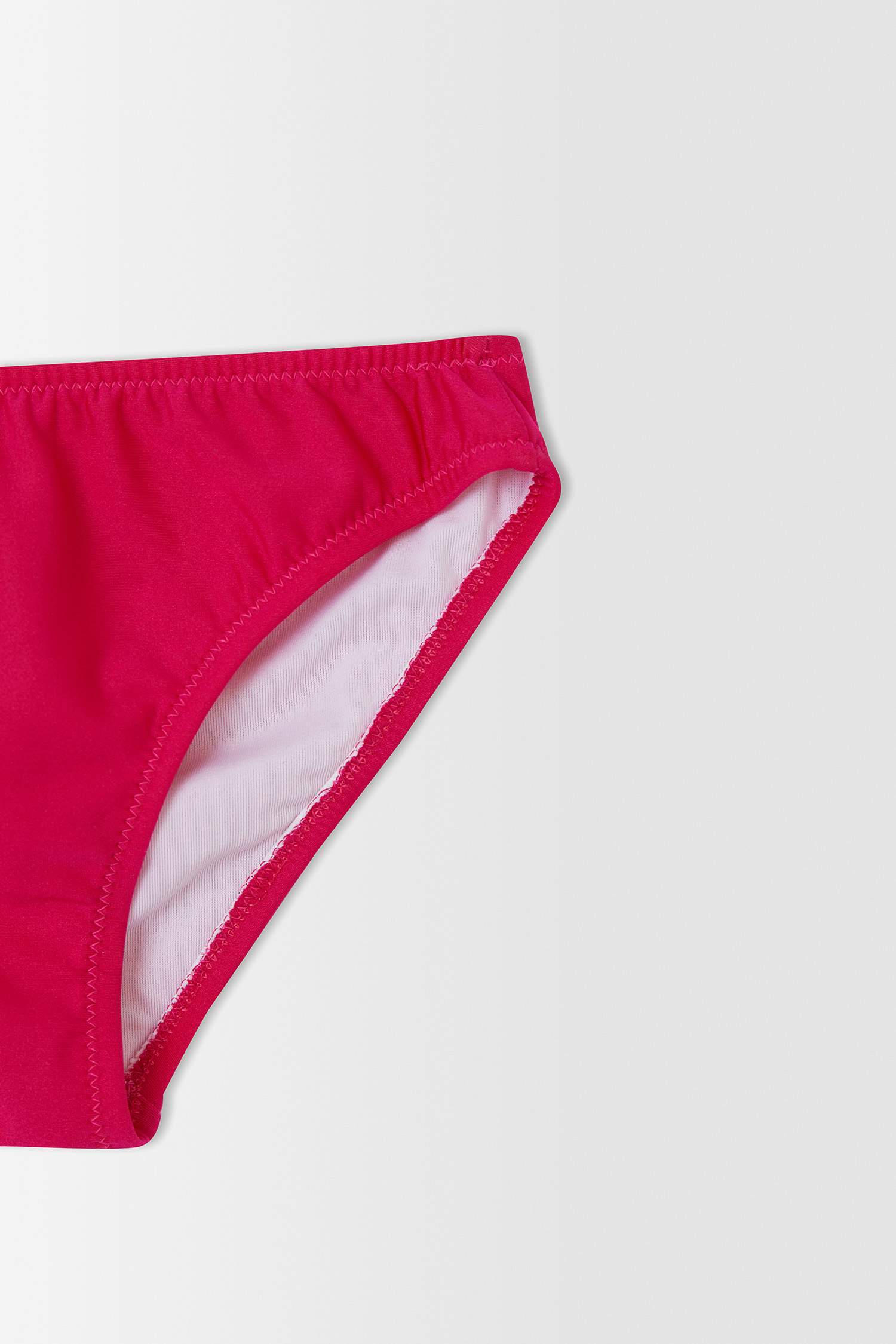 Kız Çocuk Karpuz Desenli Esnek Bikini Takımı