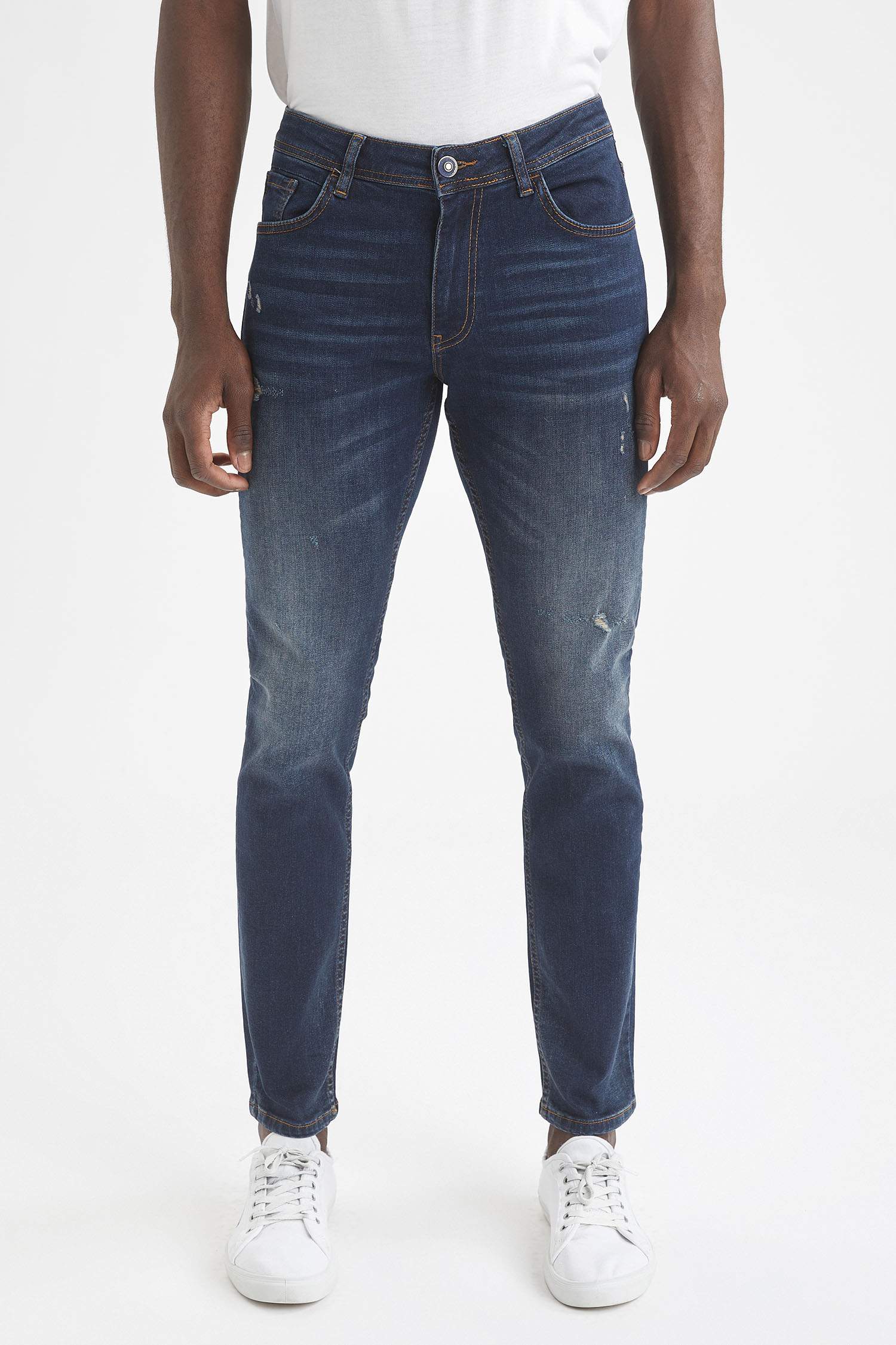 Pedro Slim Fit Normal Bel Dar Paça Jean Pantolon