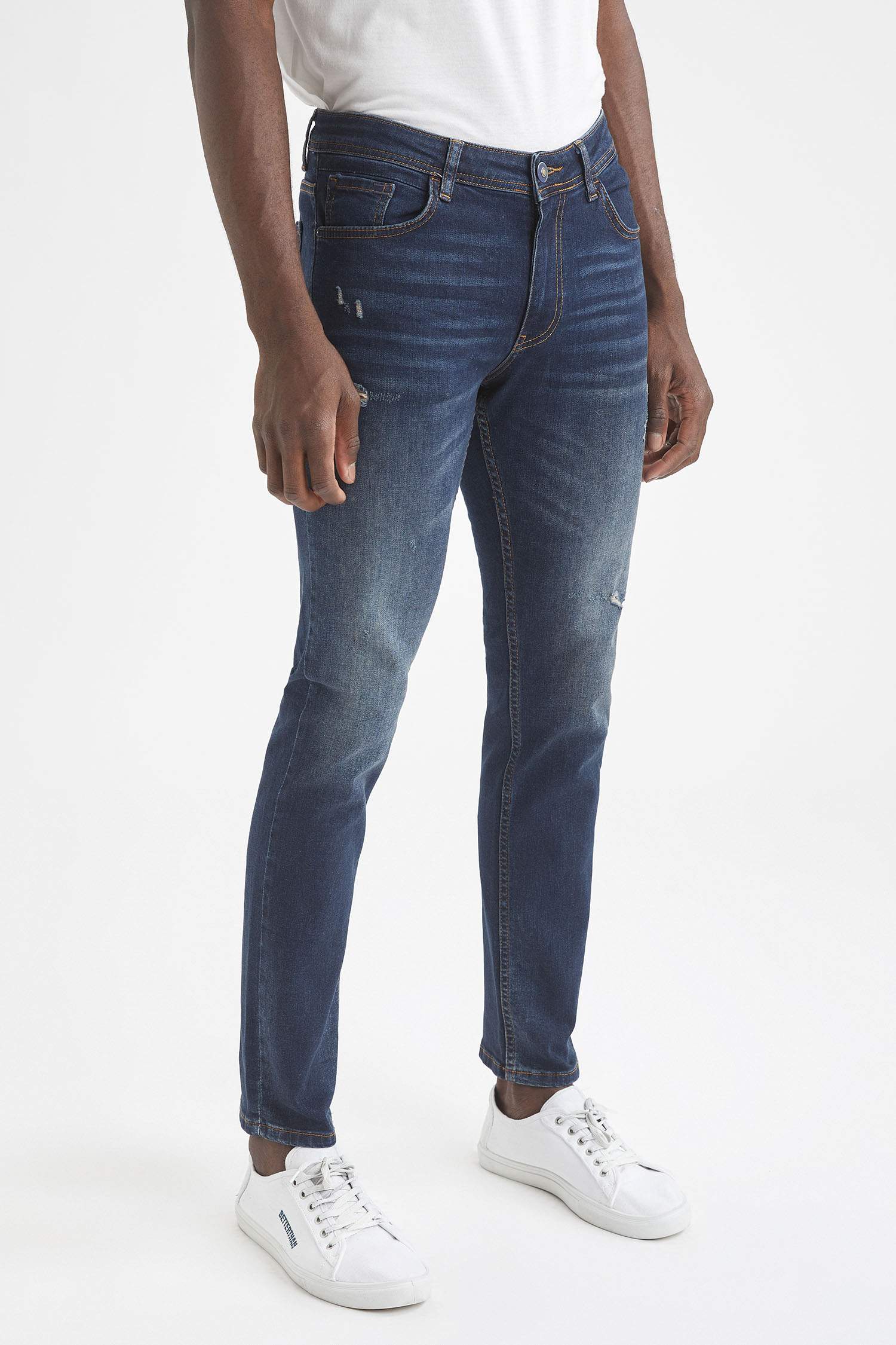 Pedro Slim Fit Normal Bel Dar Paça Jean Pantolon