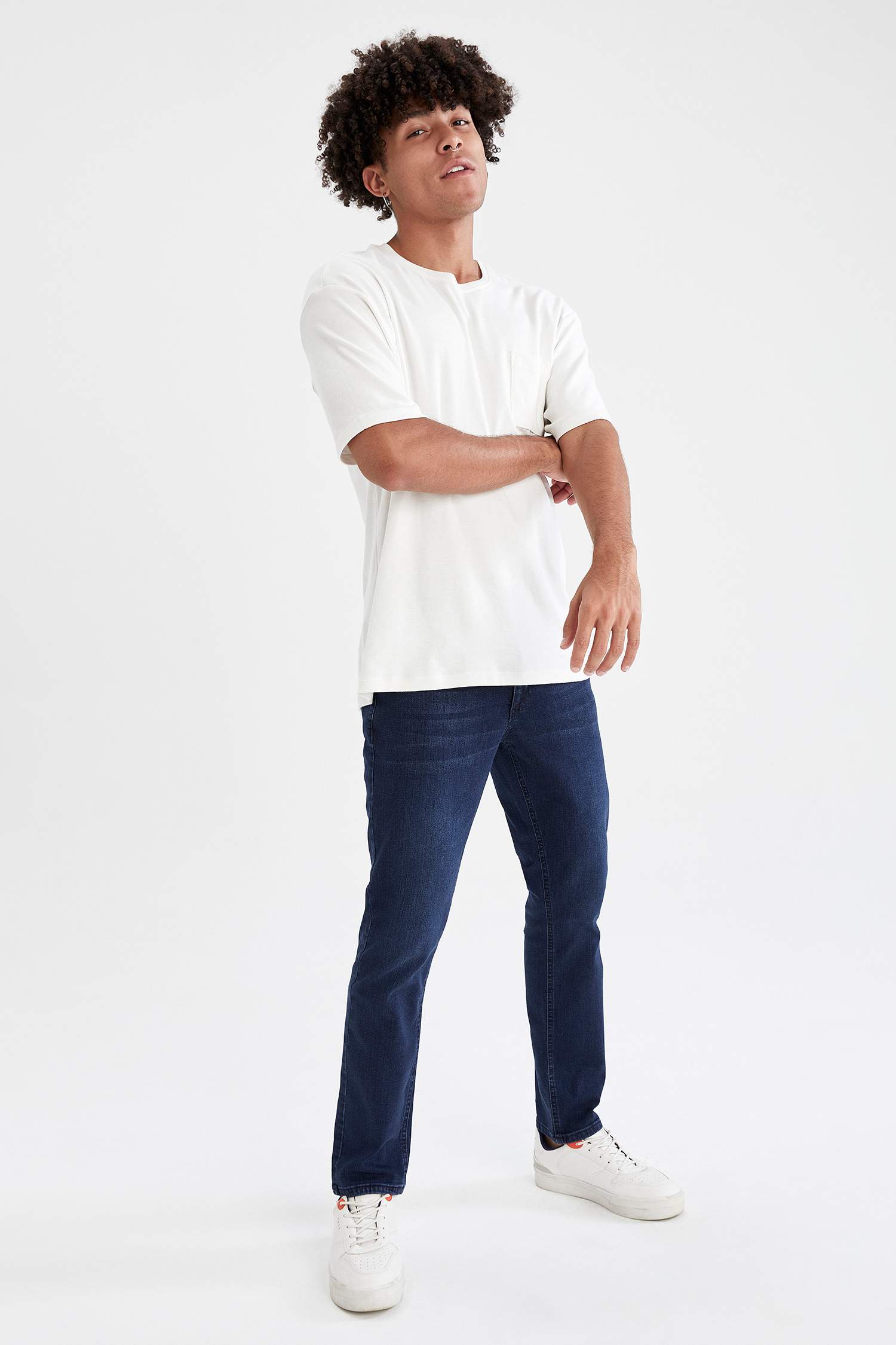 Pedro Slim Fit Normal Bel Dar Paça Jean Pantolon