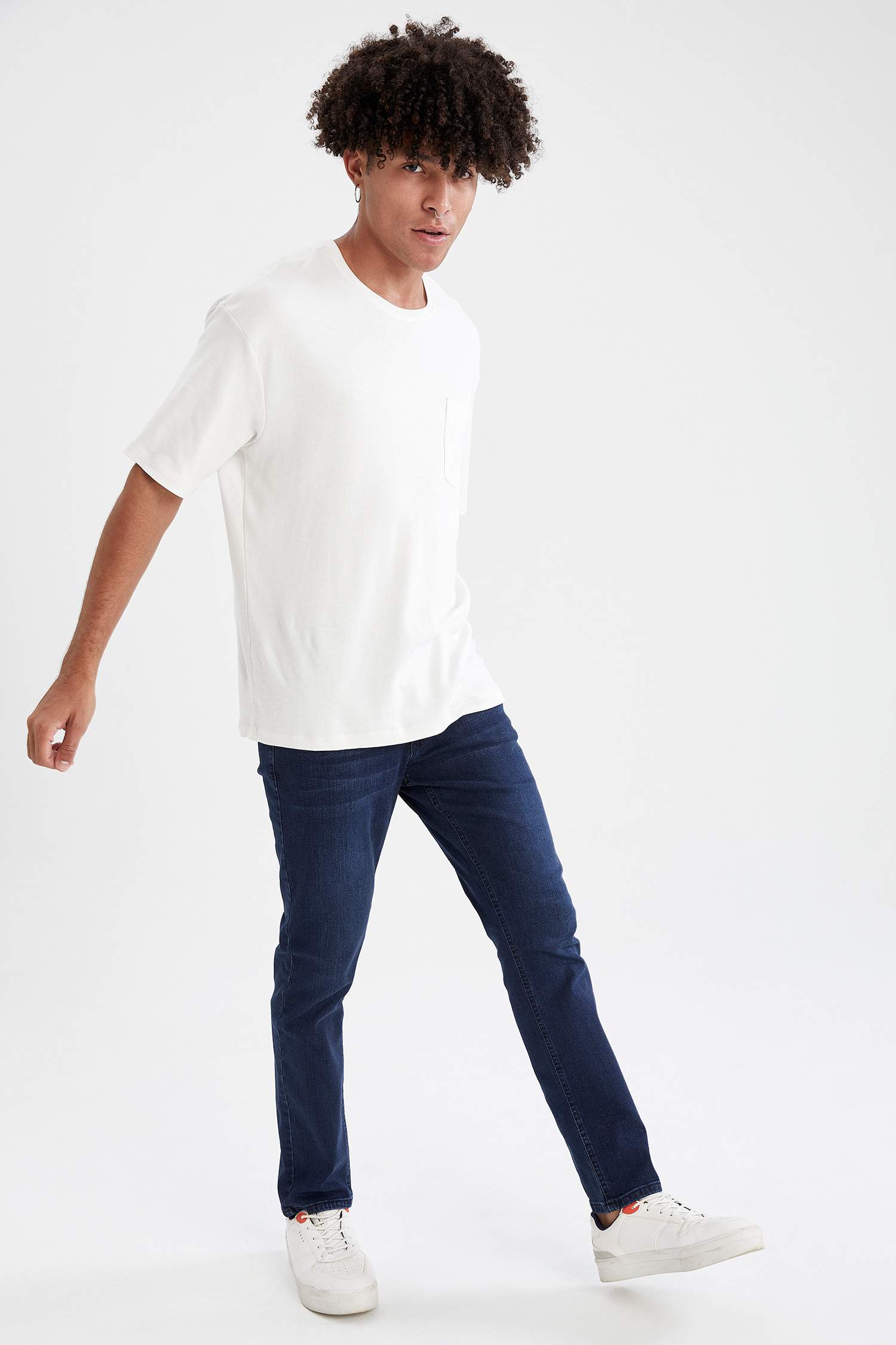 Pedro Slim Fit Normal Bel Dar Paça Jean Pantolon
