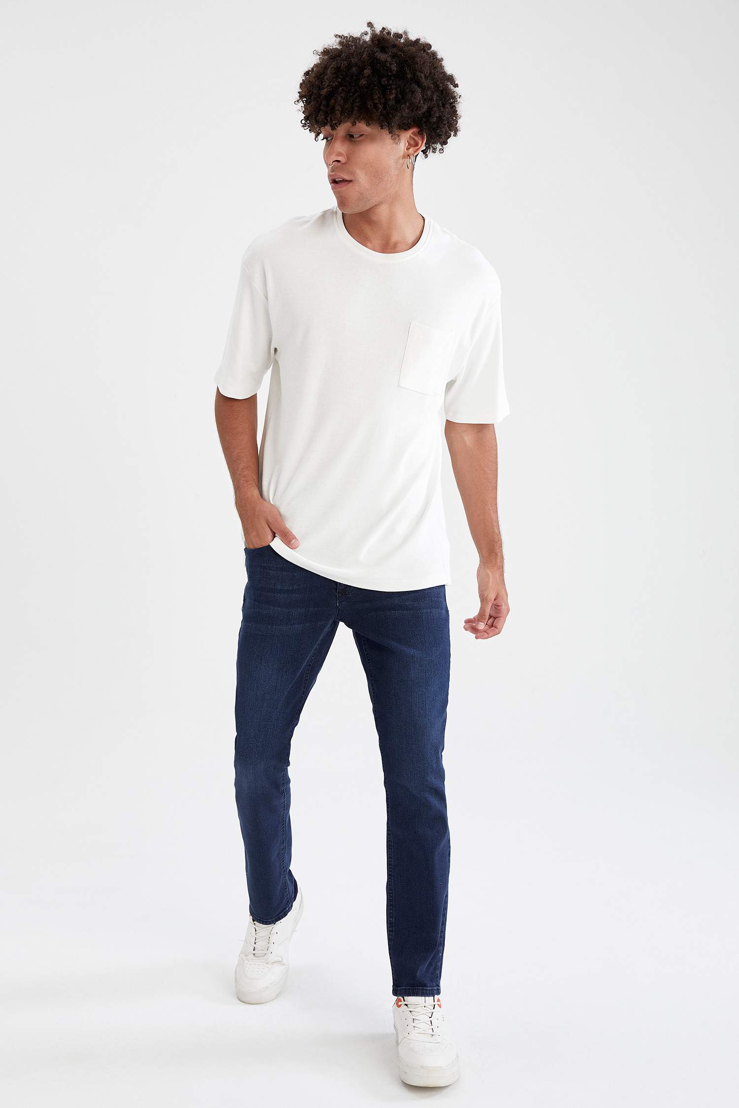 Pedro Slim Fit Normal Bel Dar Paça Jean Pantolon