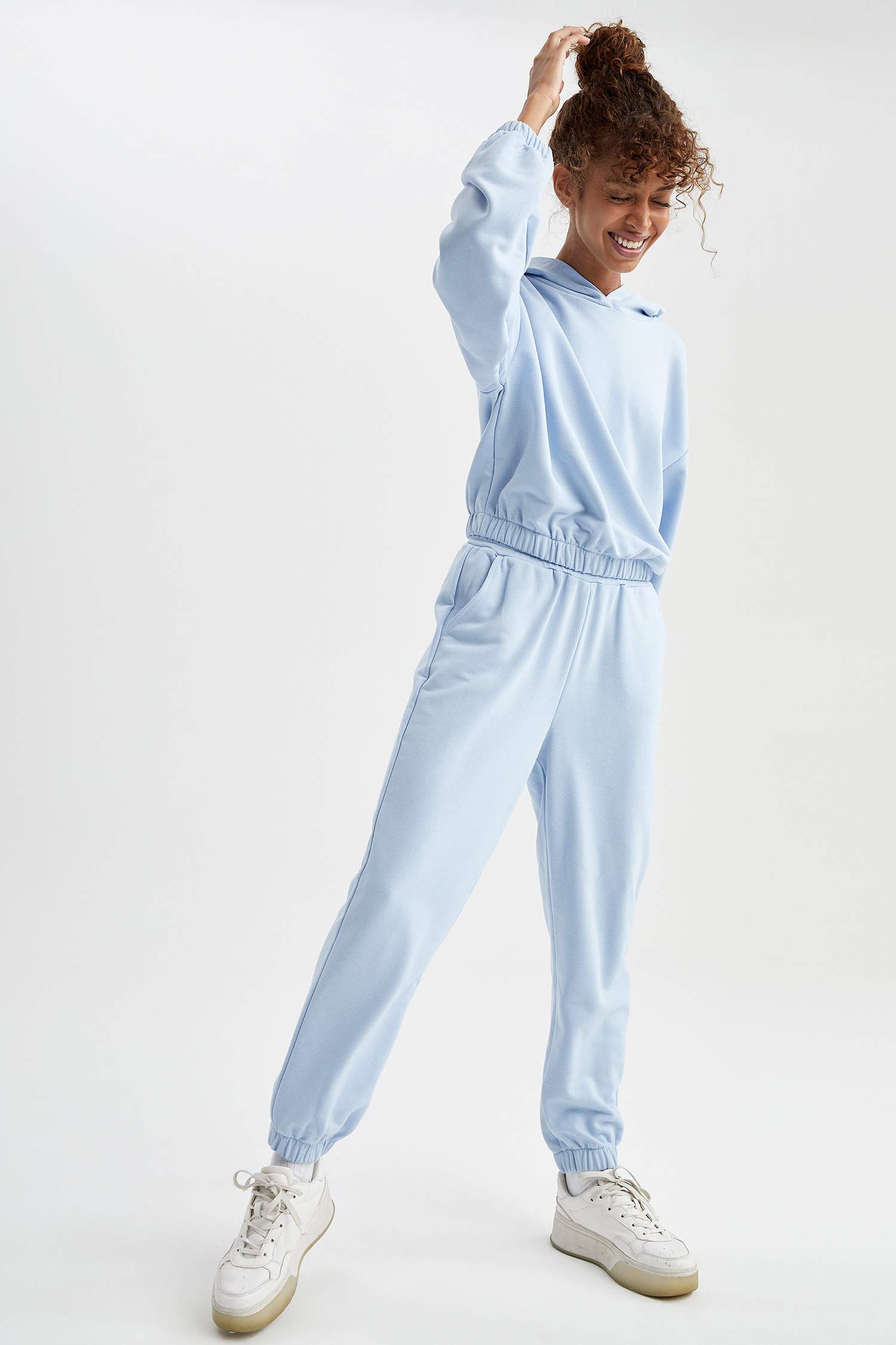 Cepli Relax Fit Jogger Eşofman Altı
