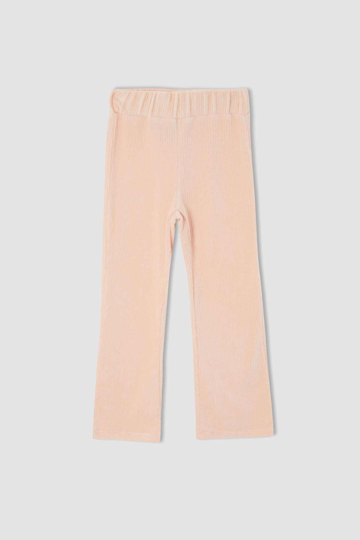 Kız Çocuk Uzun Kollu Triko Görünümlü Pijama Takımı